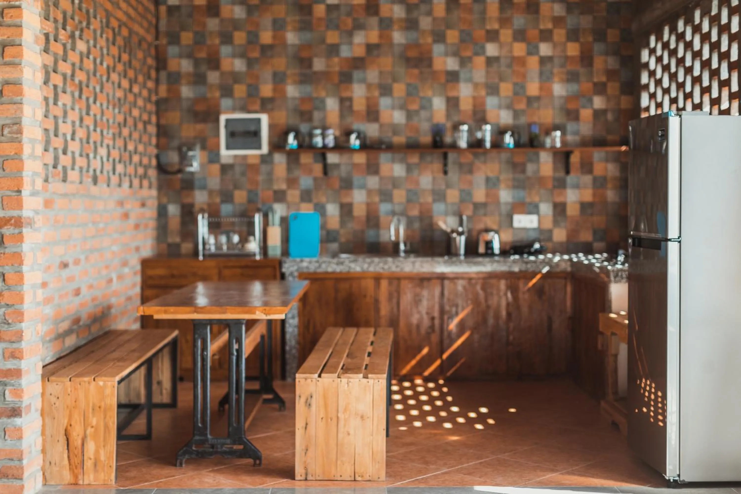 Kitchen or kitchenette in Big Brother Berawa Beach