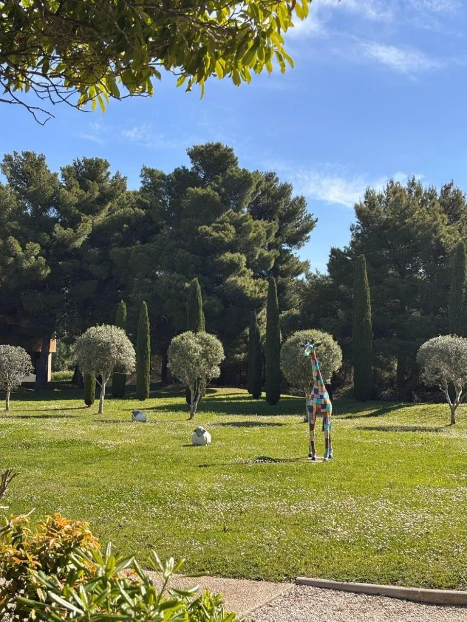 Garden in Hilton Garden Inn Marseille Provence Airport