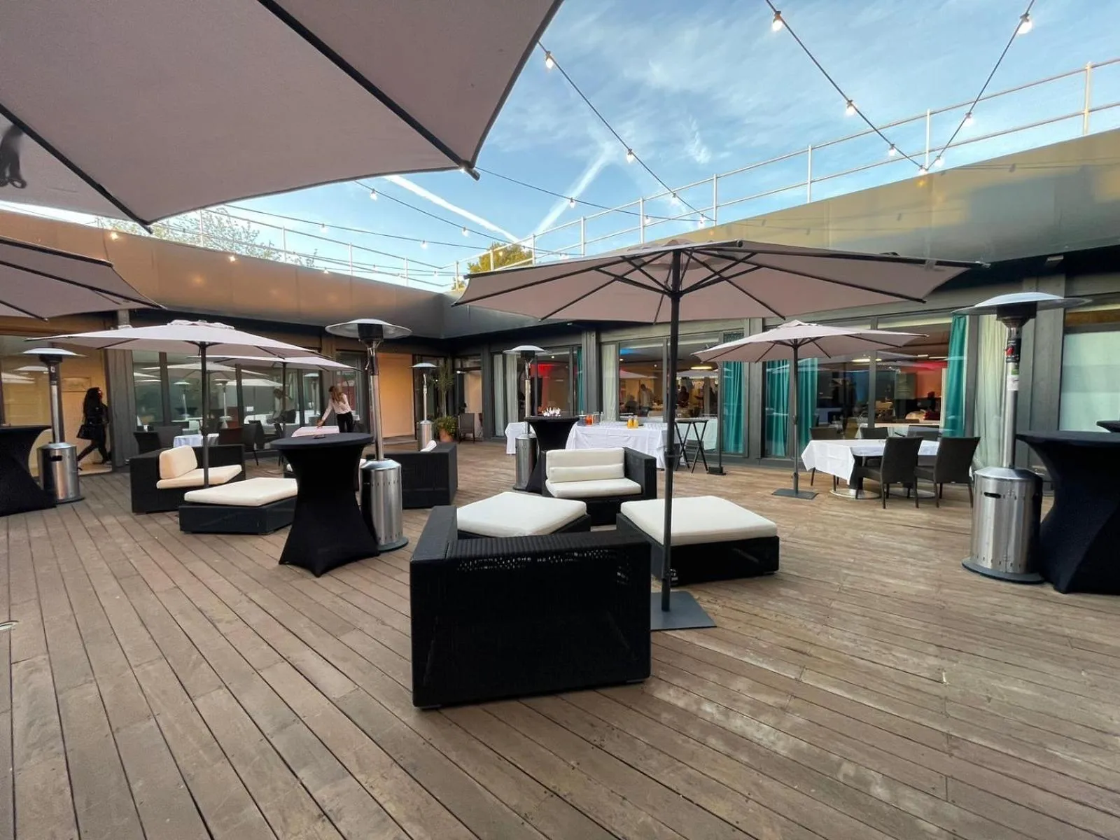 Balcony/Terrace in Hilton Garden Inn Marseille Provence Airport