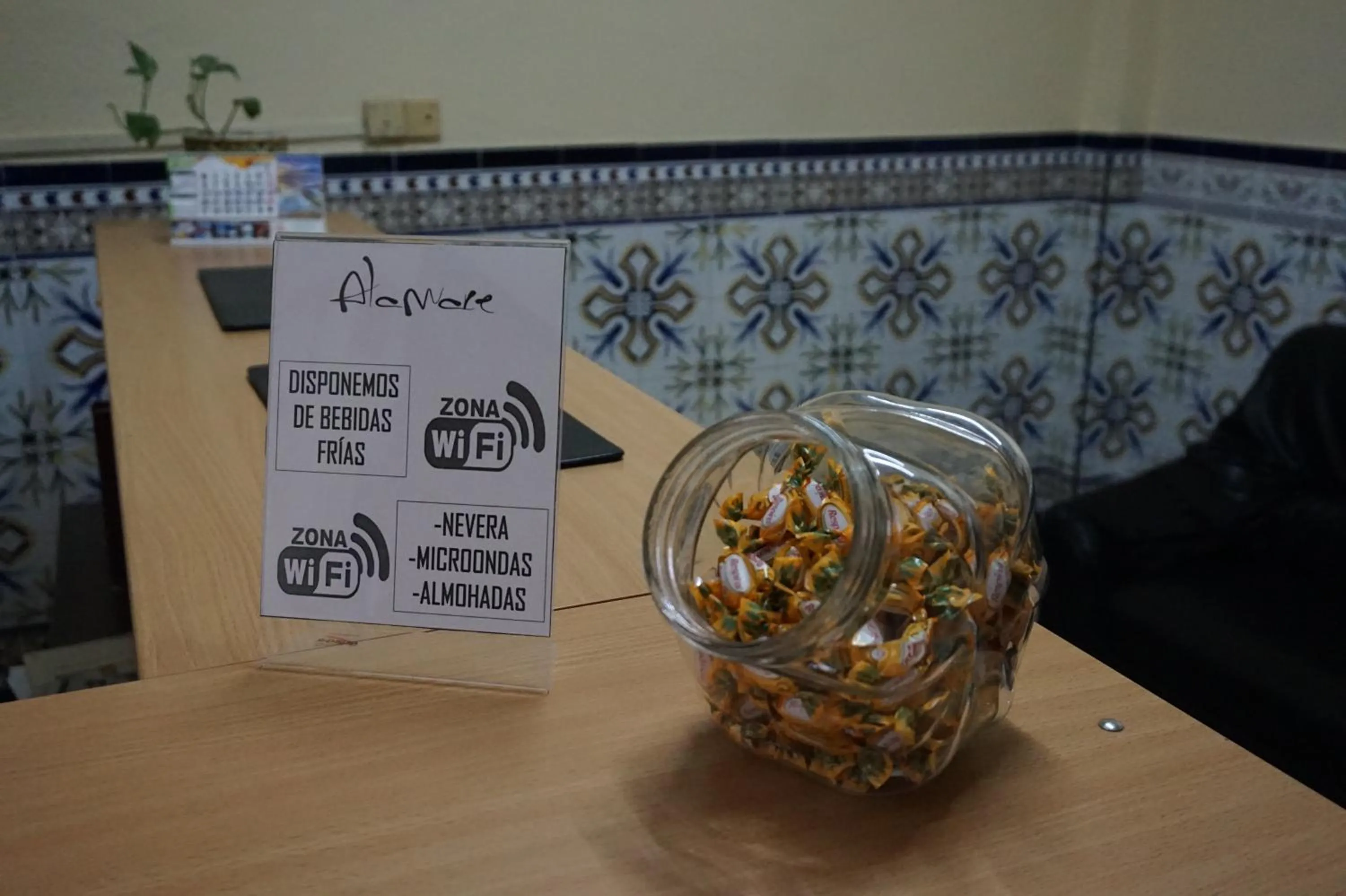 Property building in Hostal Alamare