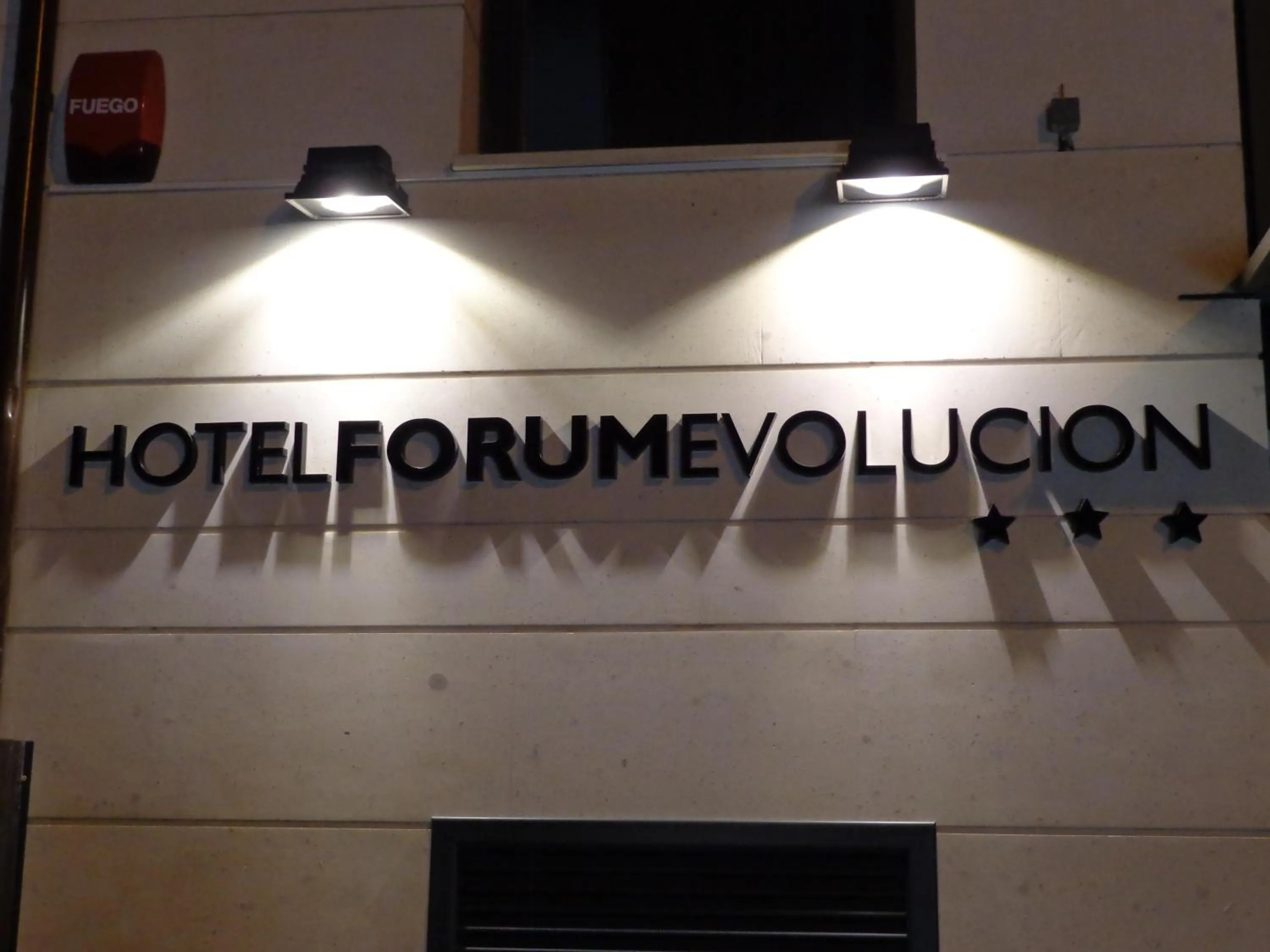 Facade/entrance in Hotel Forum Evolución