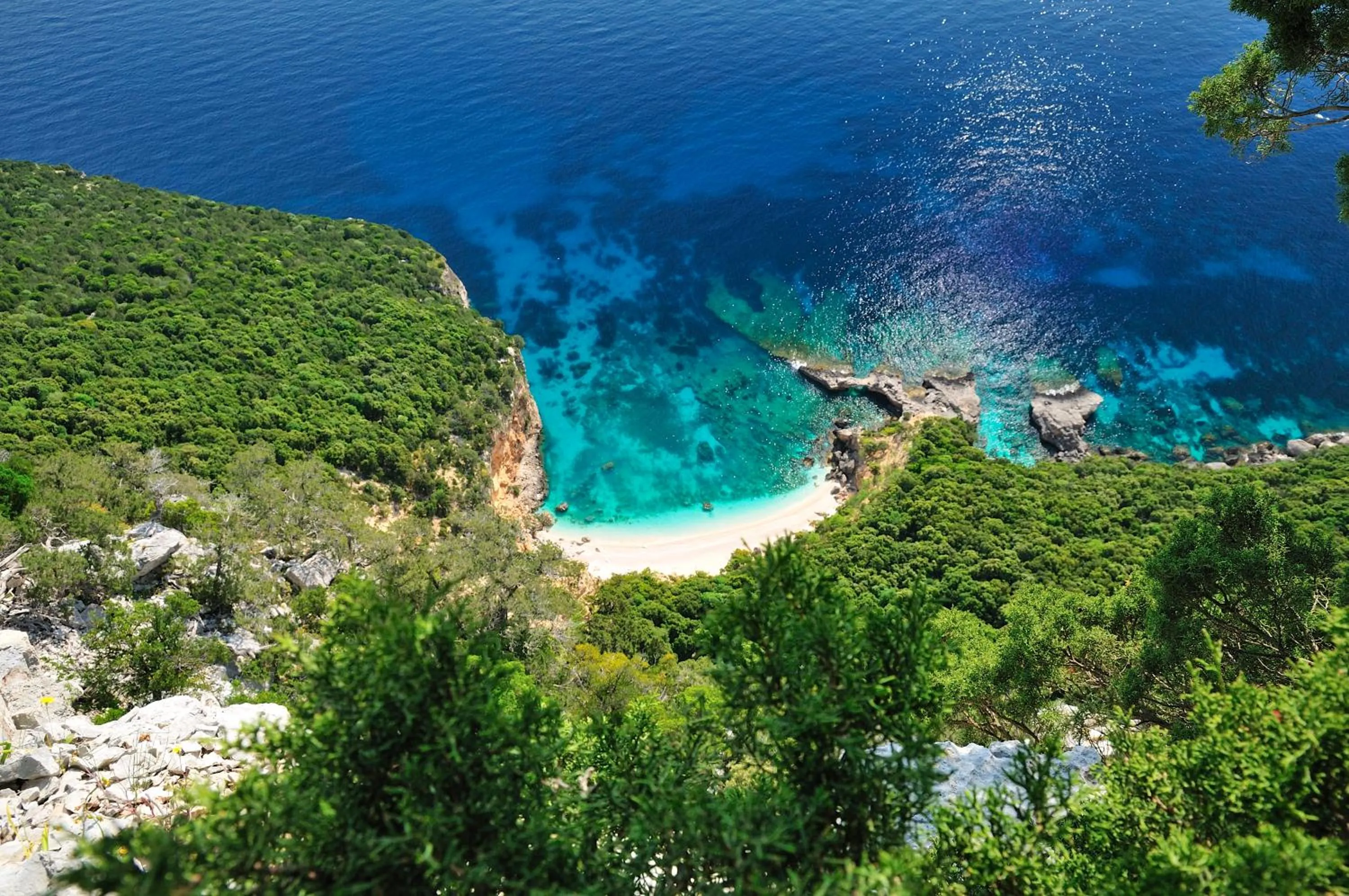 Natural landscape in Hotel Goloritzé