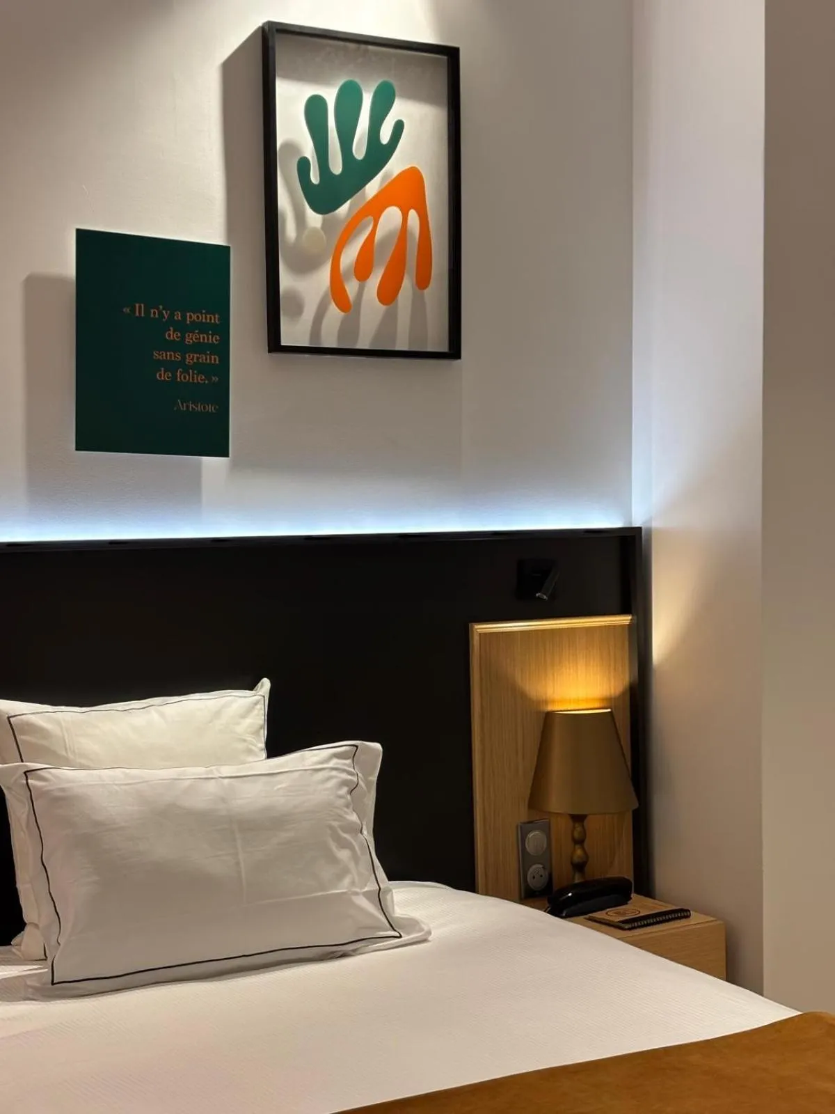 Decorative detail, Bed in Star Champs-Elysées