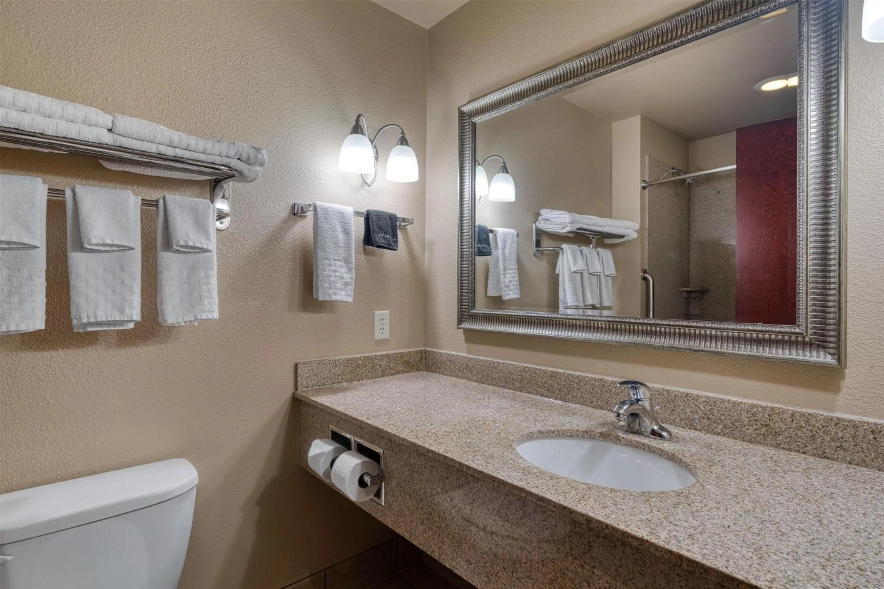 Bathroom in Best Western Shelby Inn & Suites