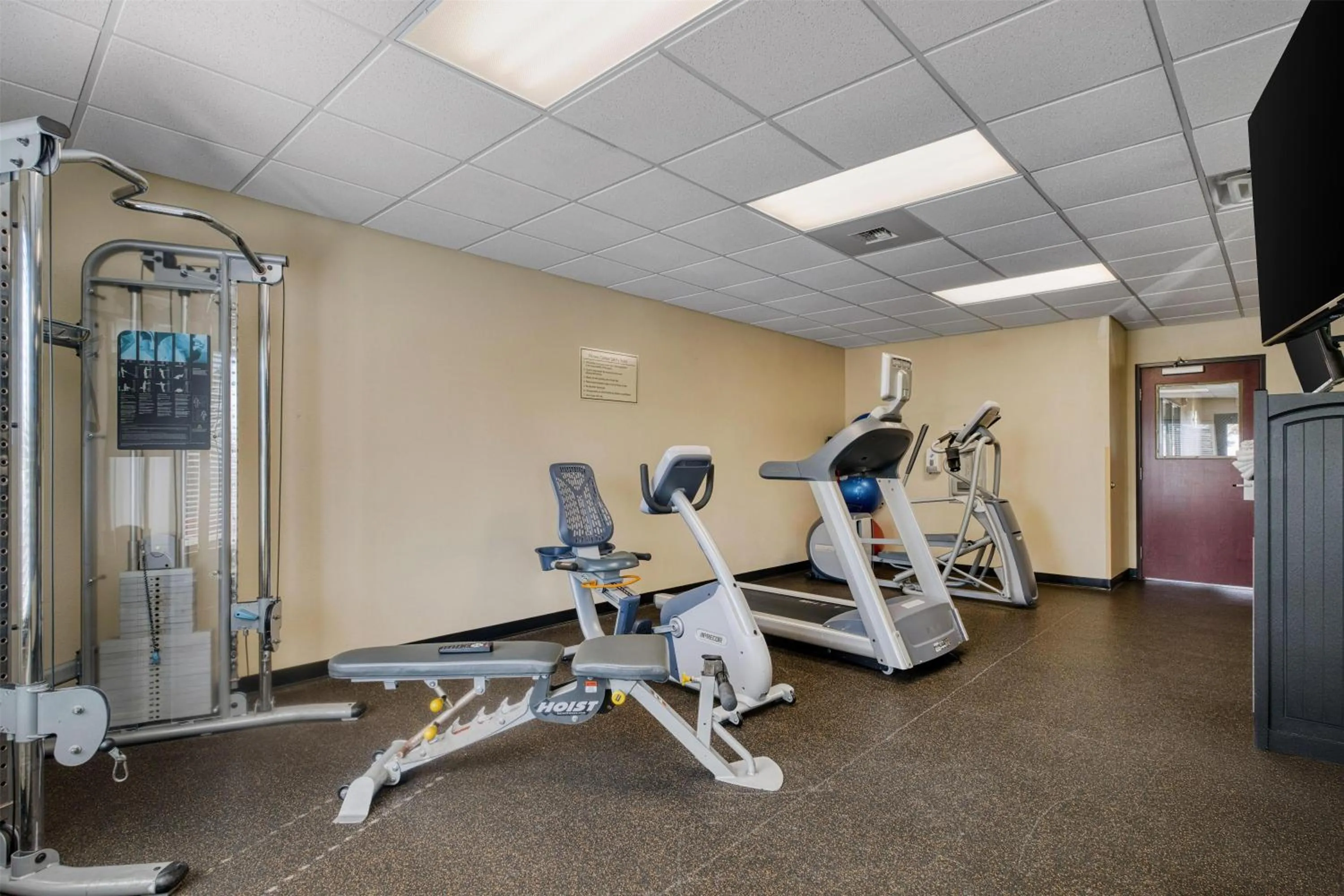 Fitness centre/facilities in Best Western Shelby Inn & Suites