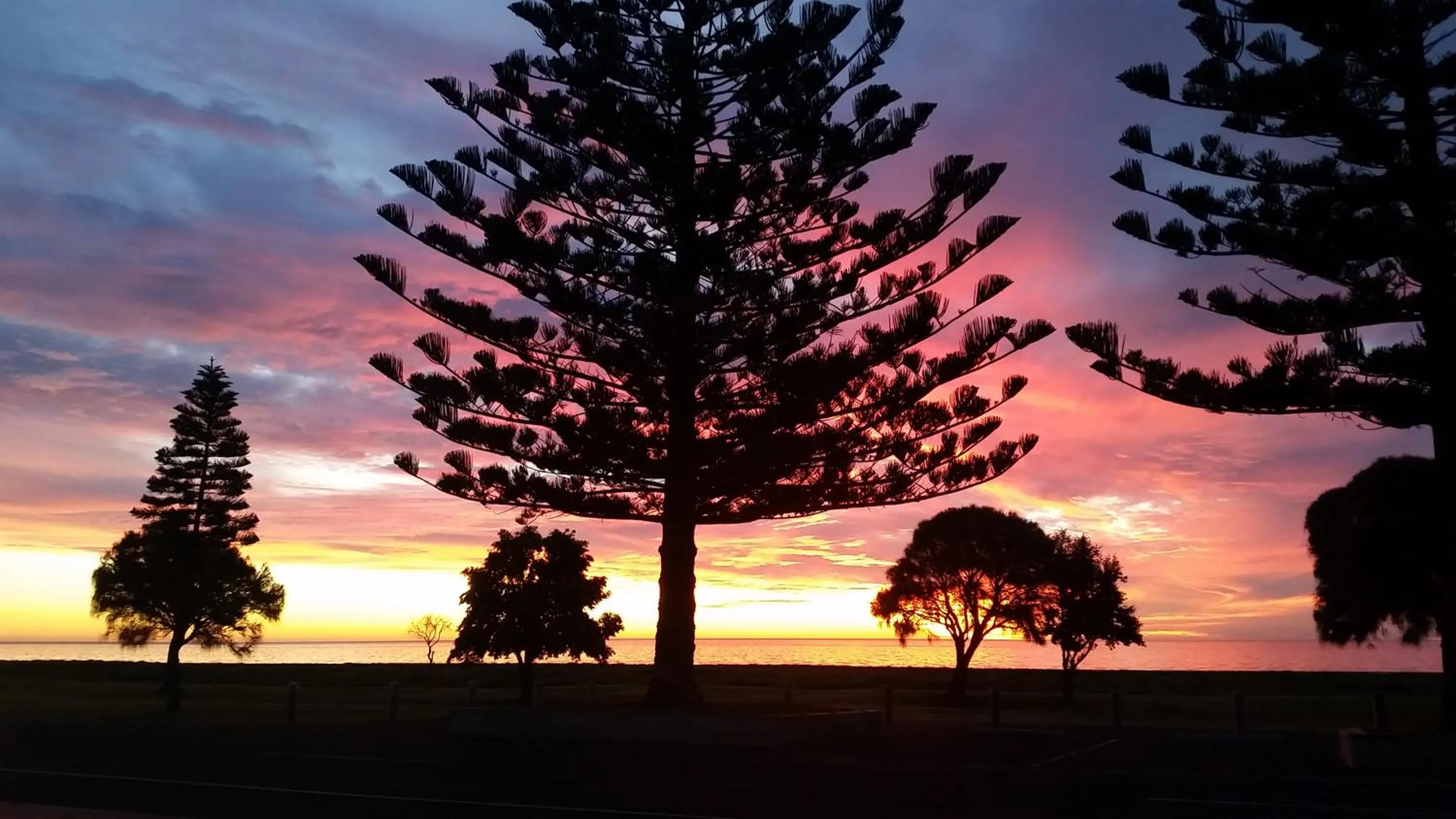 Sea view in Lacepede Bay Motel