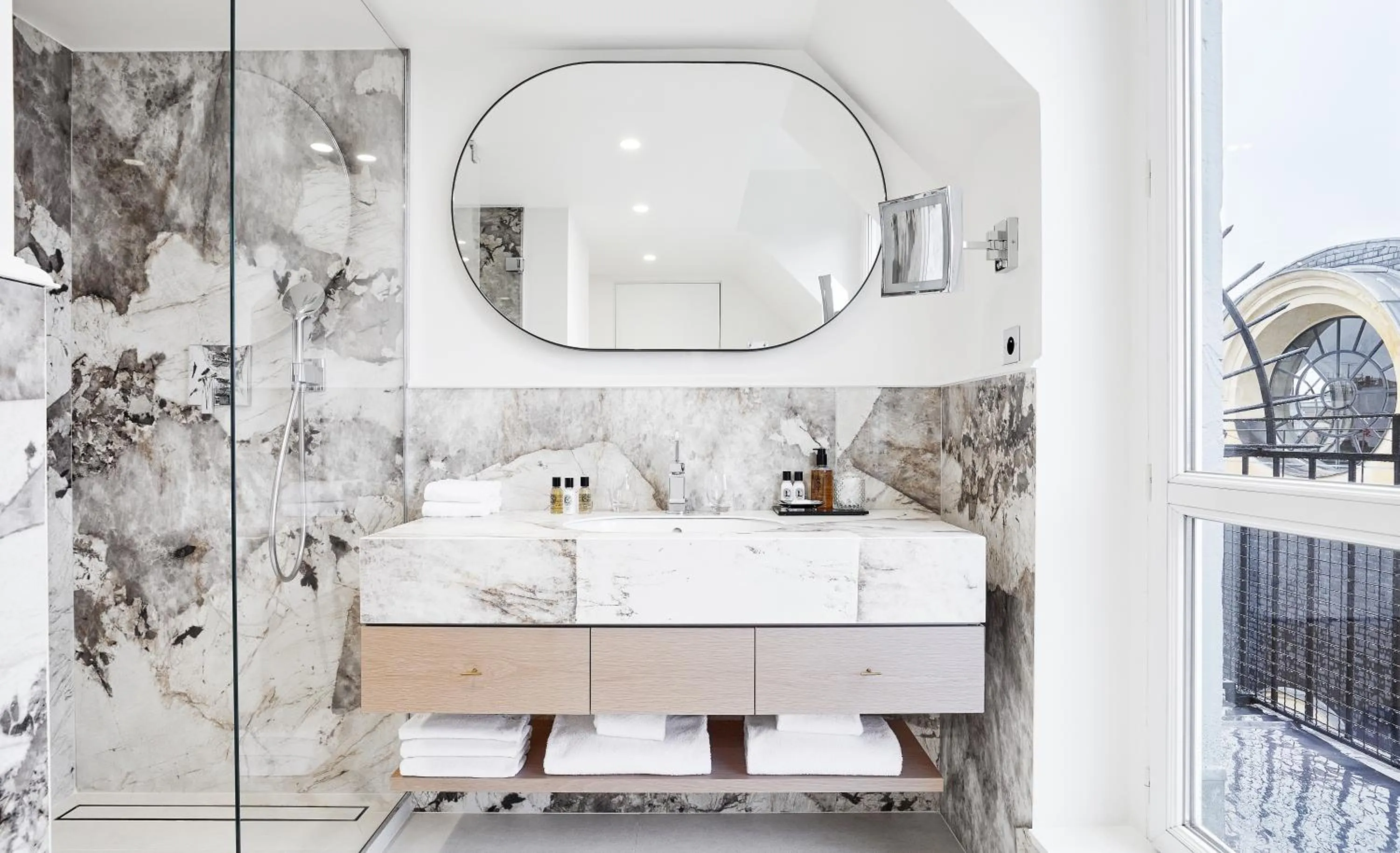Bathroom in Grand Hôtel Du Palais Royal