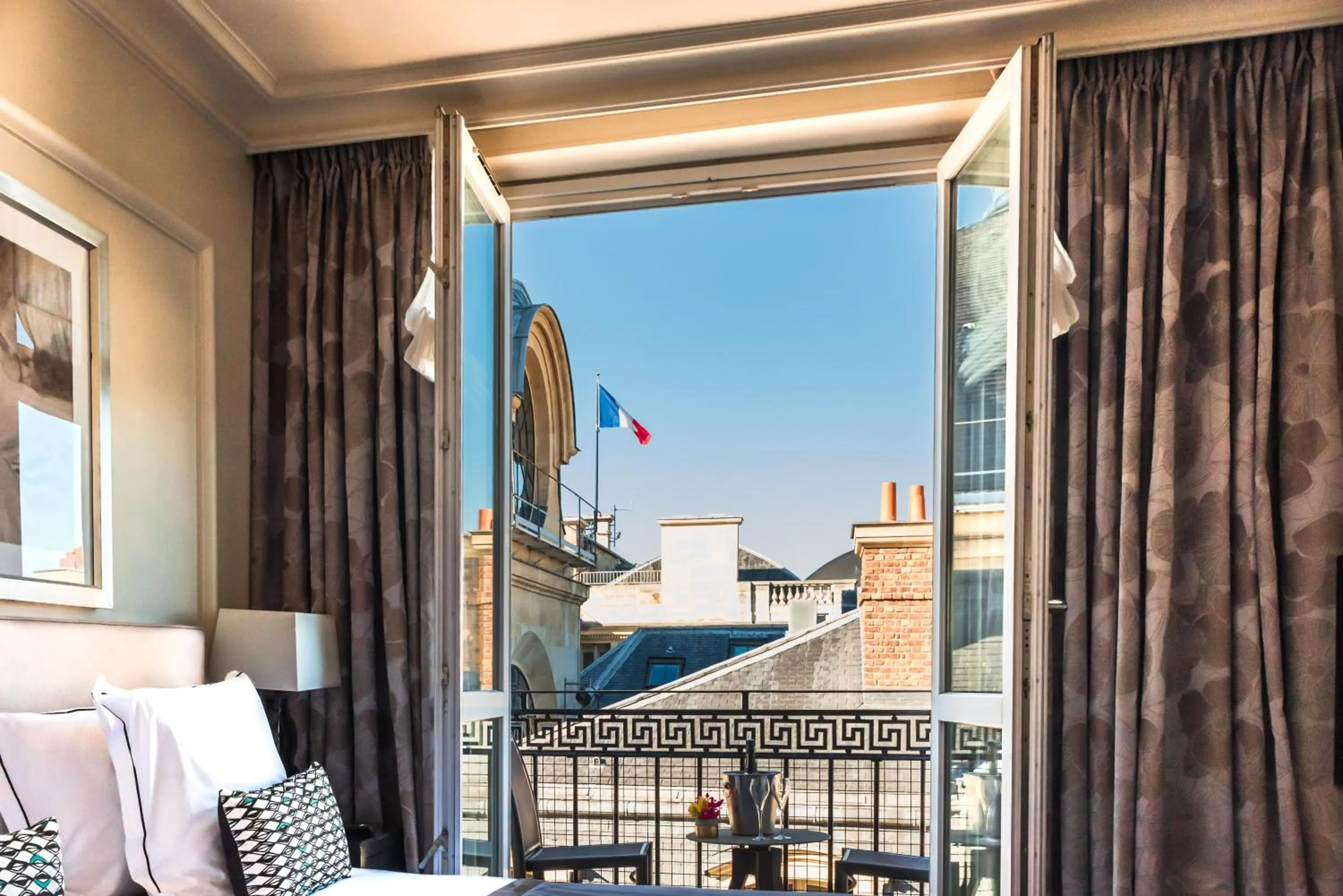 City view in Grand Hôtel Du Palais Royal