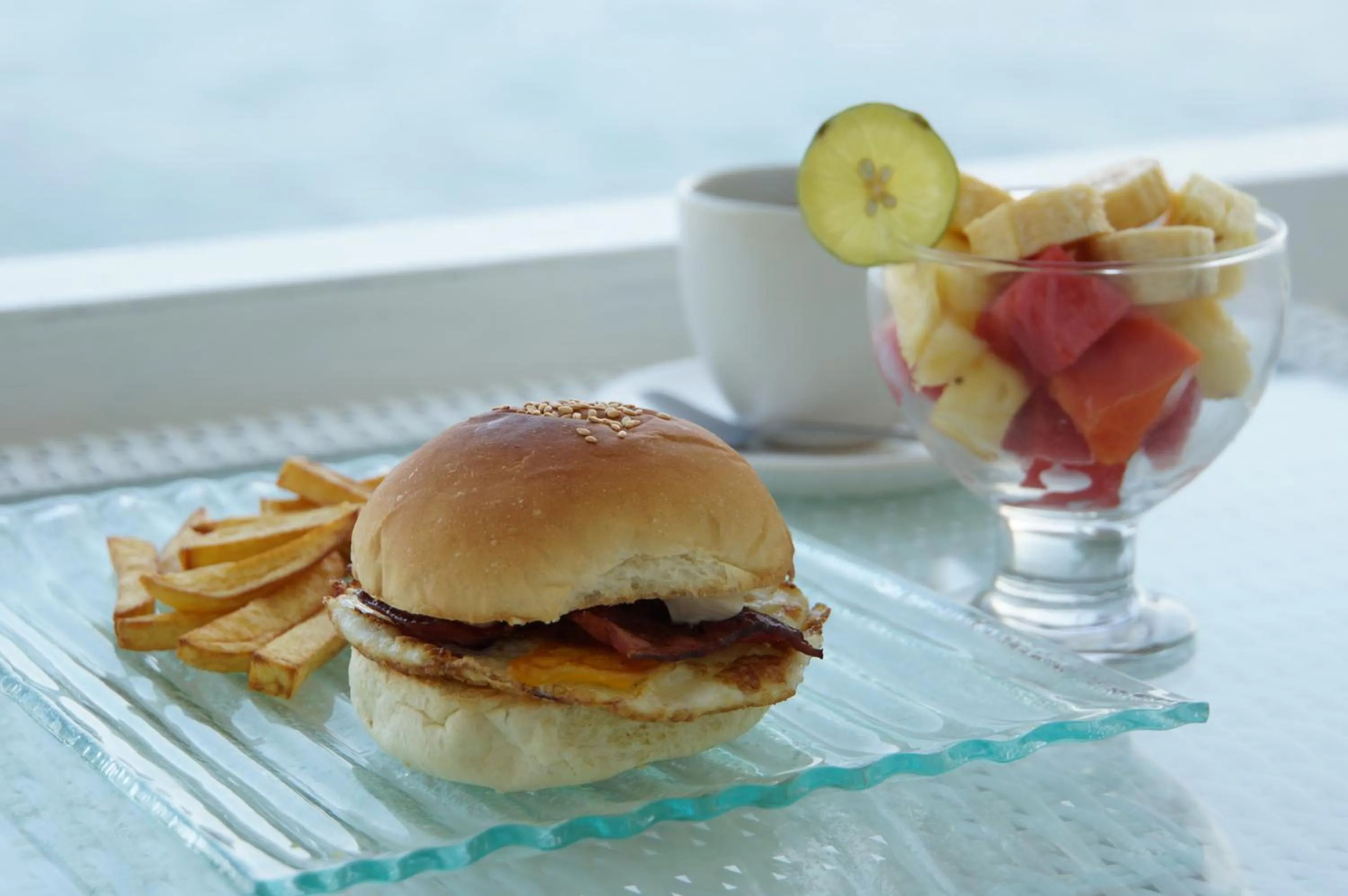 Breakfast in Aquaterrace Amed