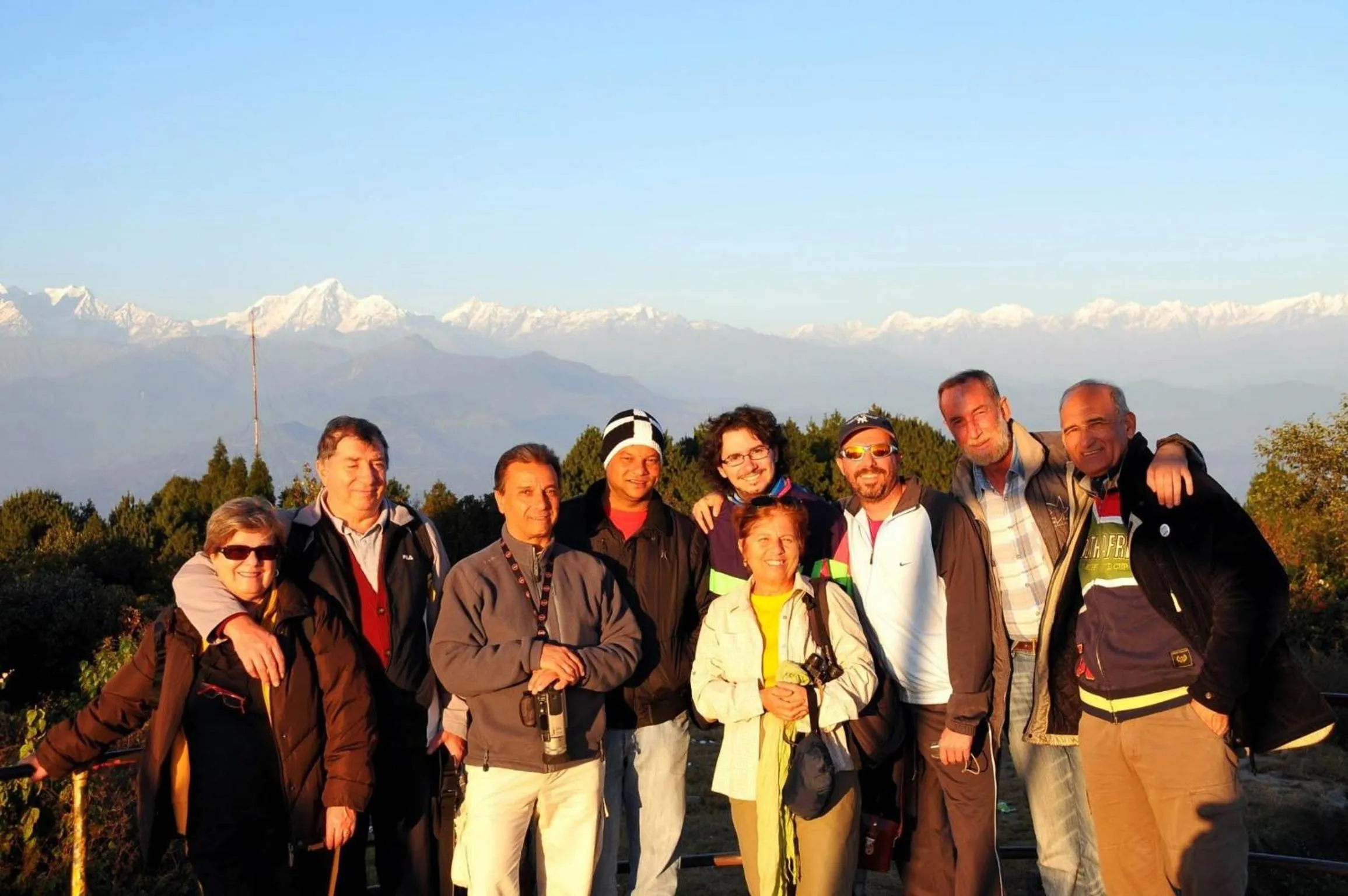 group of guests in Planet Bhaktapur Hotel