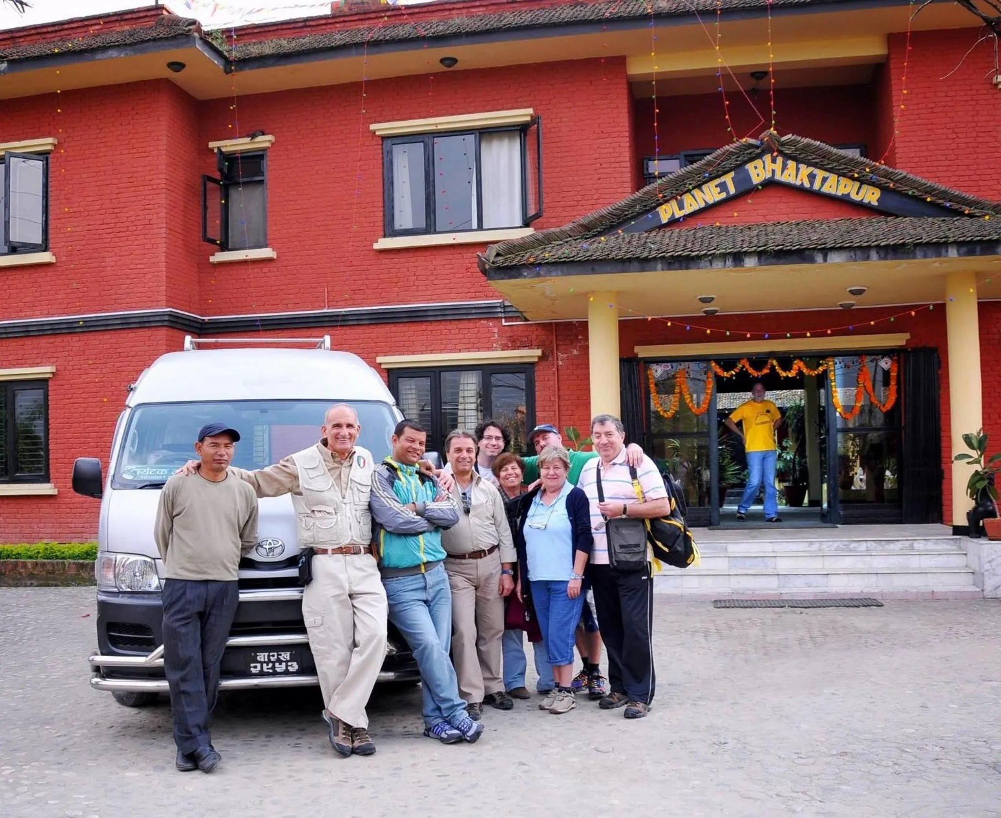 Facade/entrance in Planet Bhaktapur Hotel