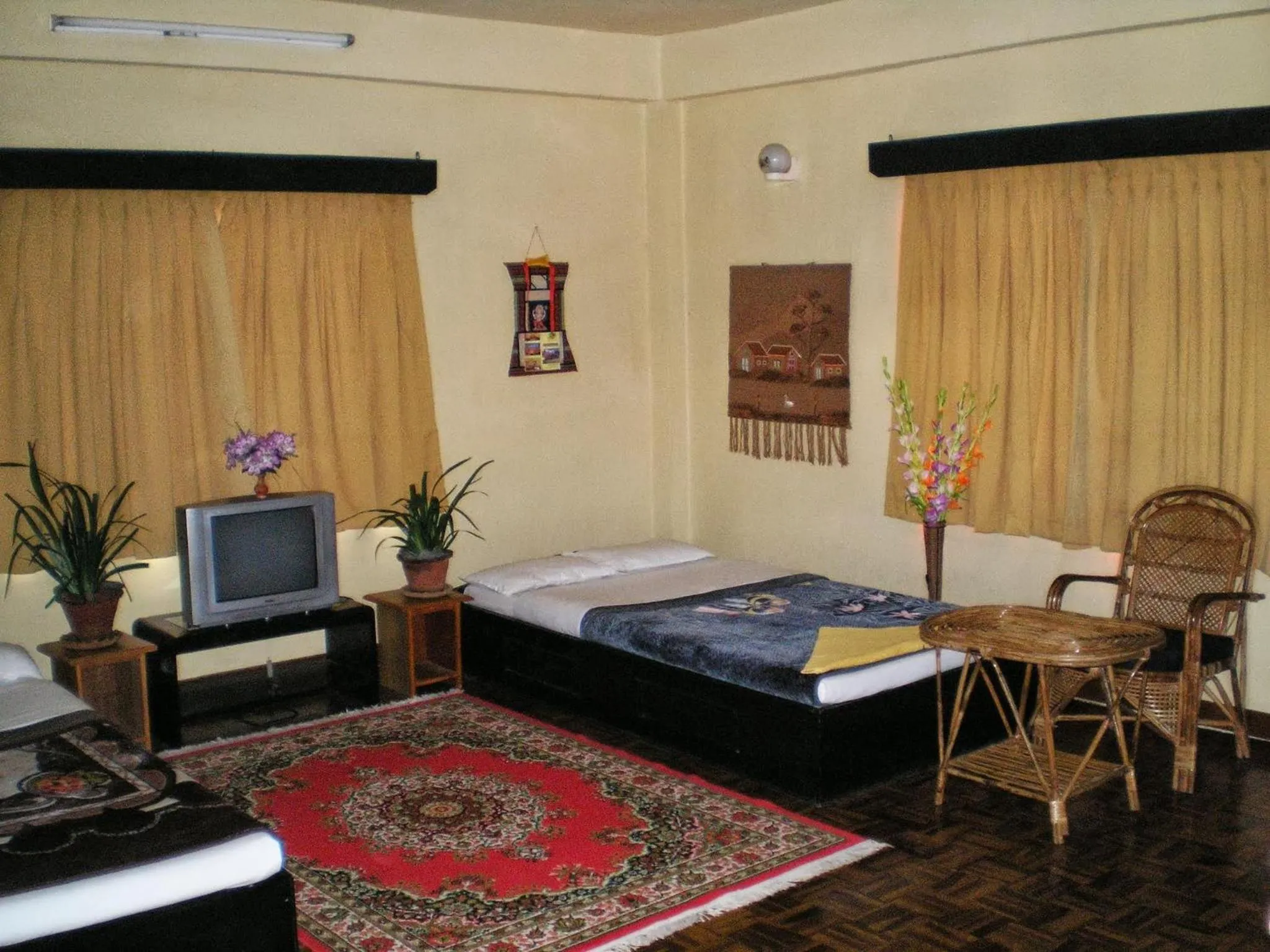 Bedroom, Bed in Planet Bhaktapur Hotel