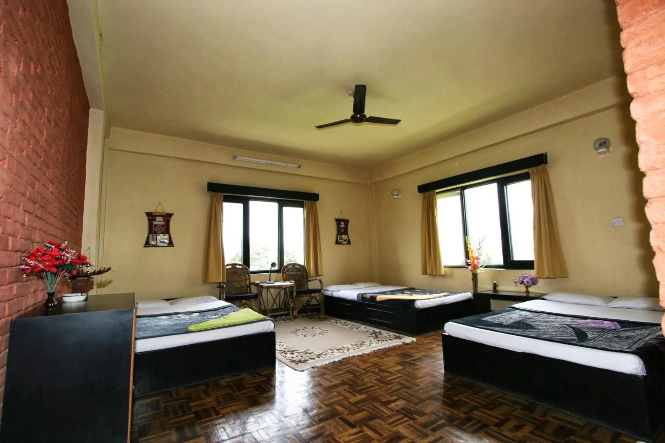 Bedroom, Bed in Planet Bhaktapur Hotel