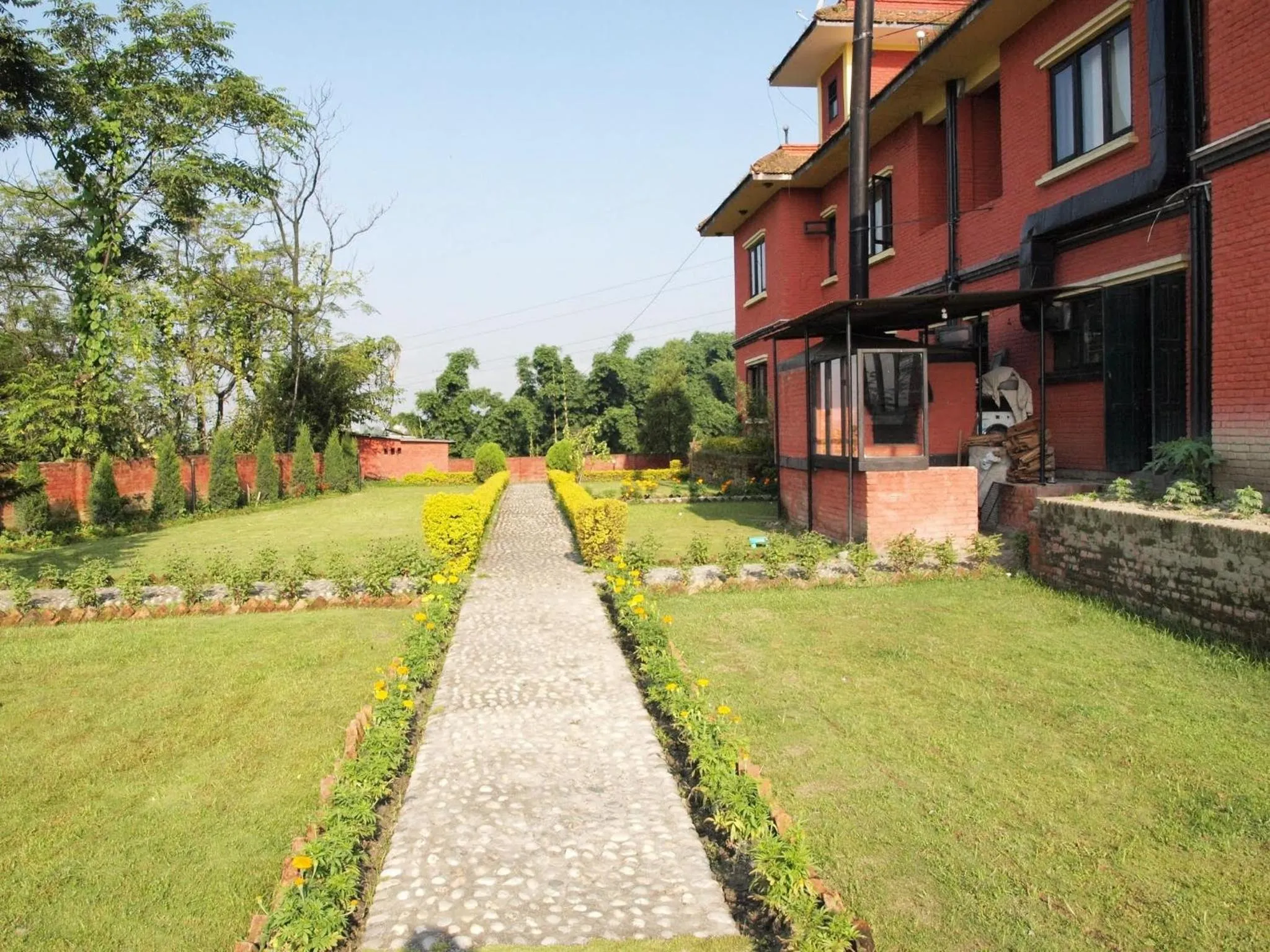 Garden in Planet Bhaktapur Hotel