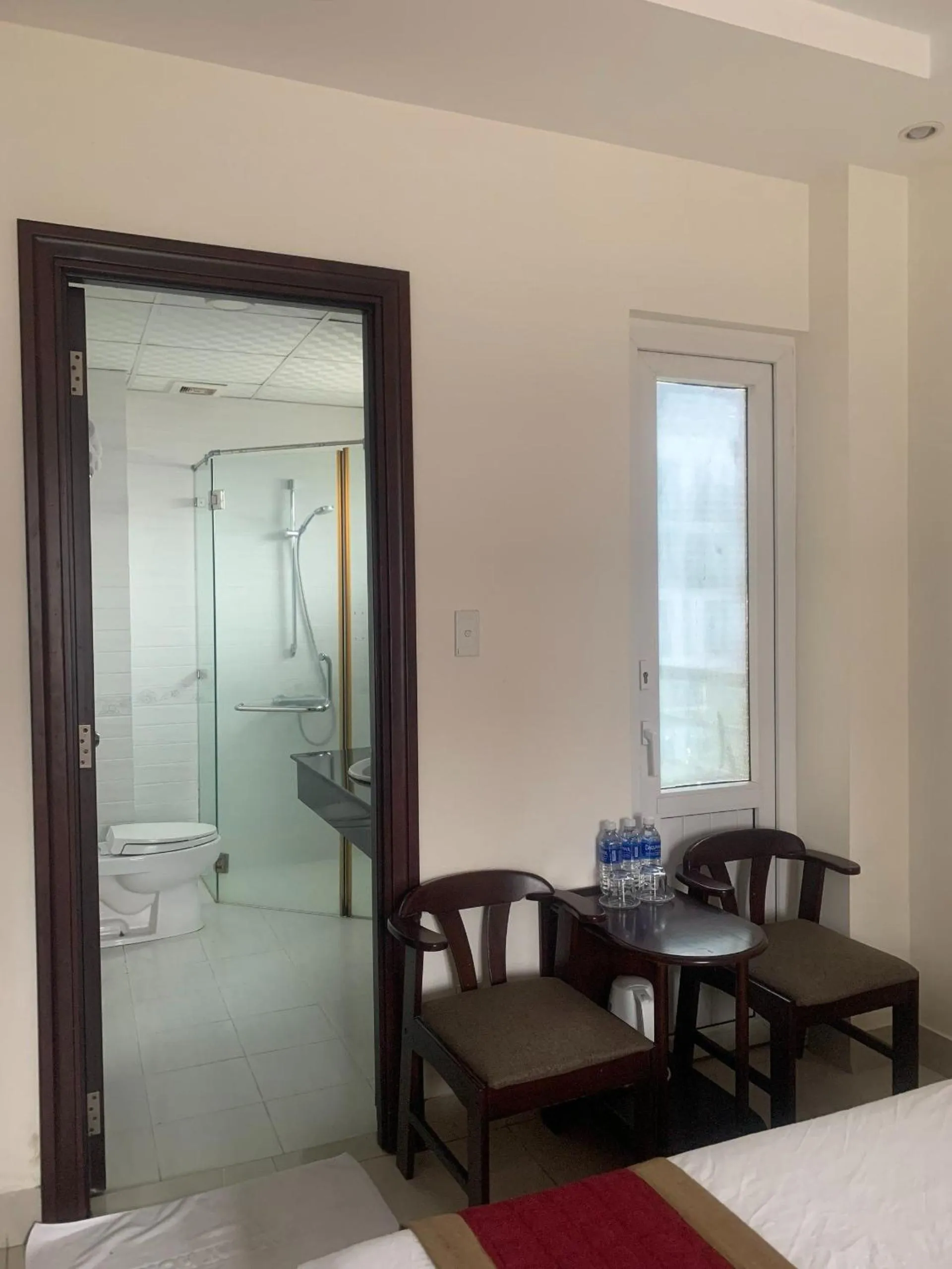 Shower in Dattravi Hostel