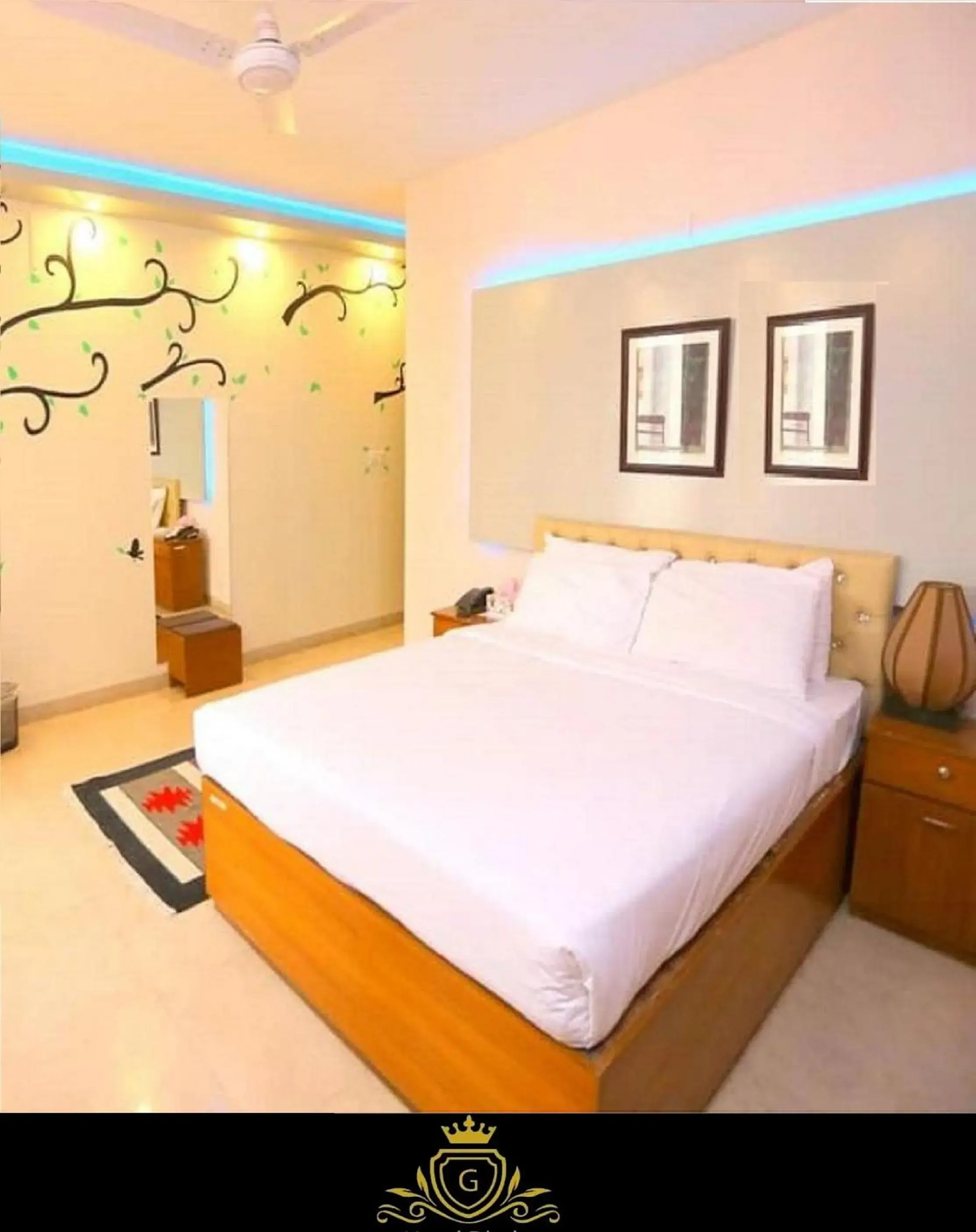 Bedroom, Bed in Dhaka Golden Inn - Banani'Lakeside Bedroom, Bed in Dhaka Golden Inn - Banani'Lakeside