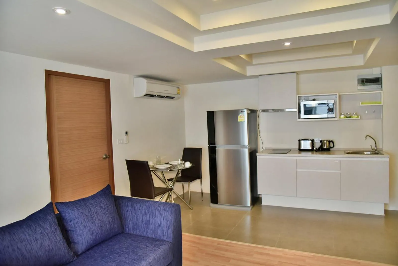 Kitchen or kitchenette in The Kaze 34 Hotel and Serviced Residence