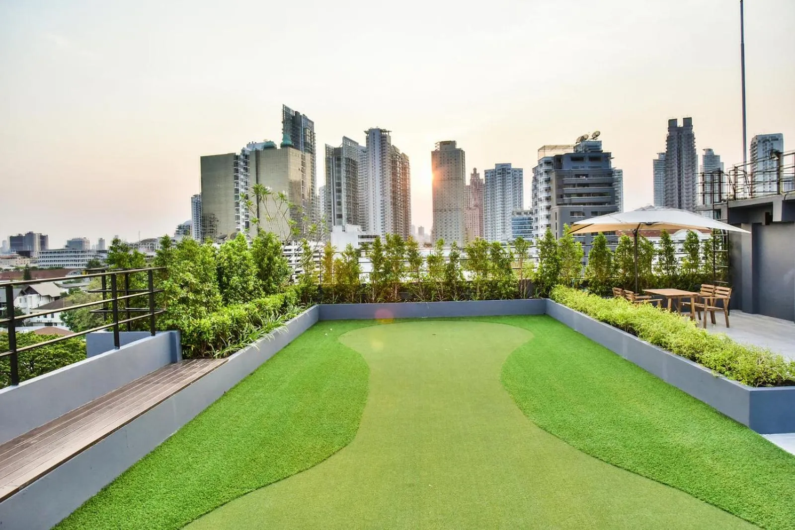 Garden in The Kaze 34 Hotel and Serviced Residence