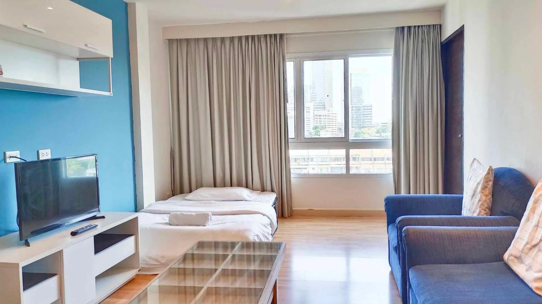 Bed in The Kaze 34 Hotel and Serviced Residence