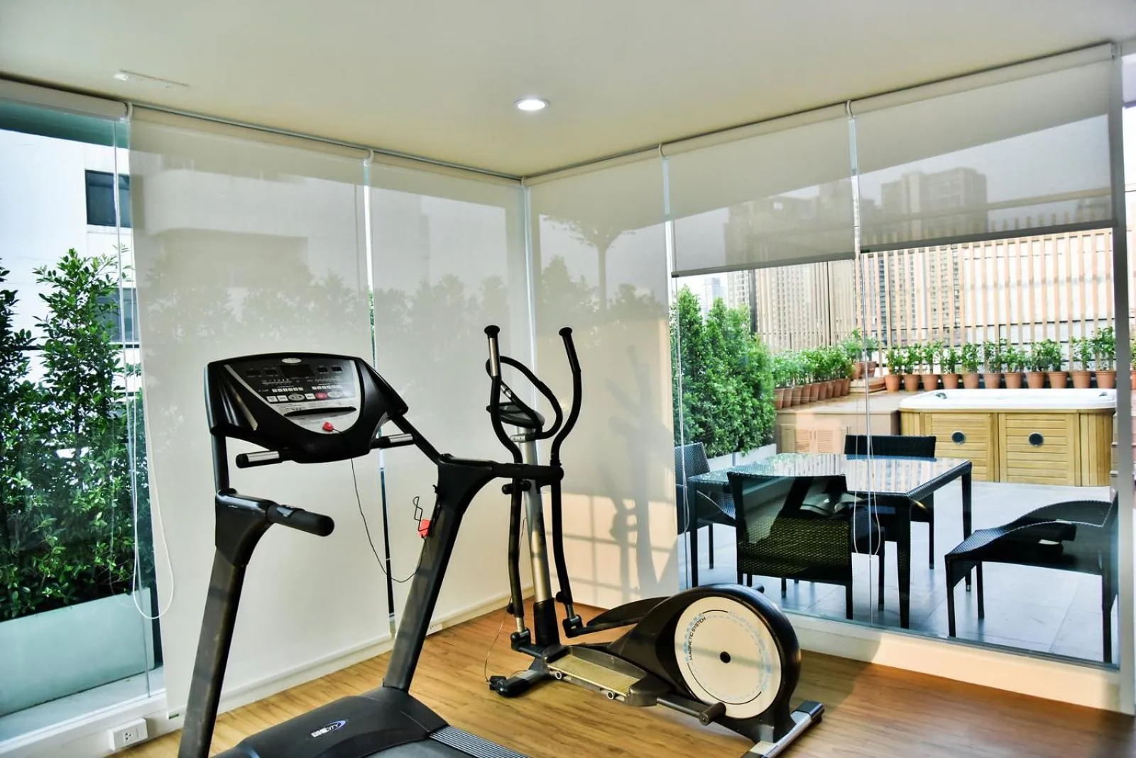 Fitness centre/facilities in The Kaze 34 Hotel and Serviced Residence