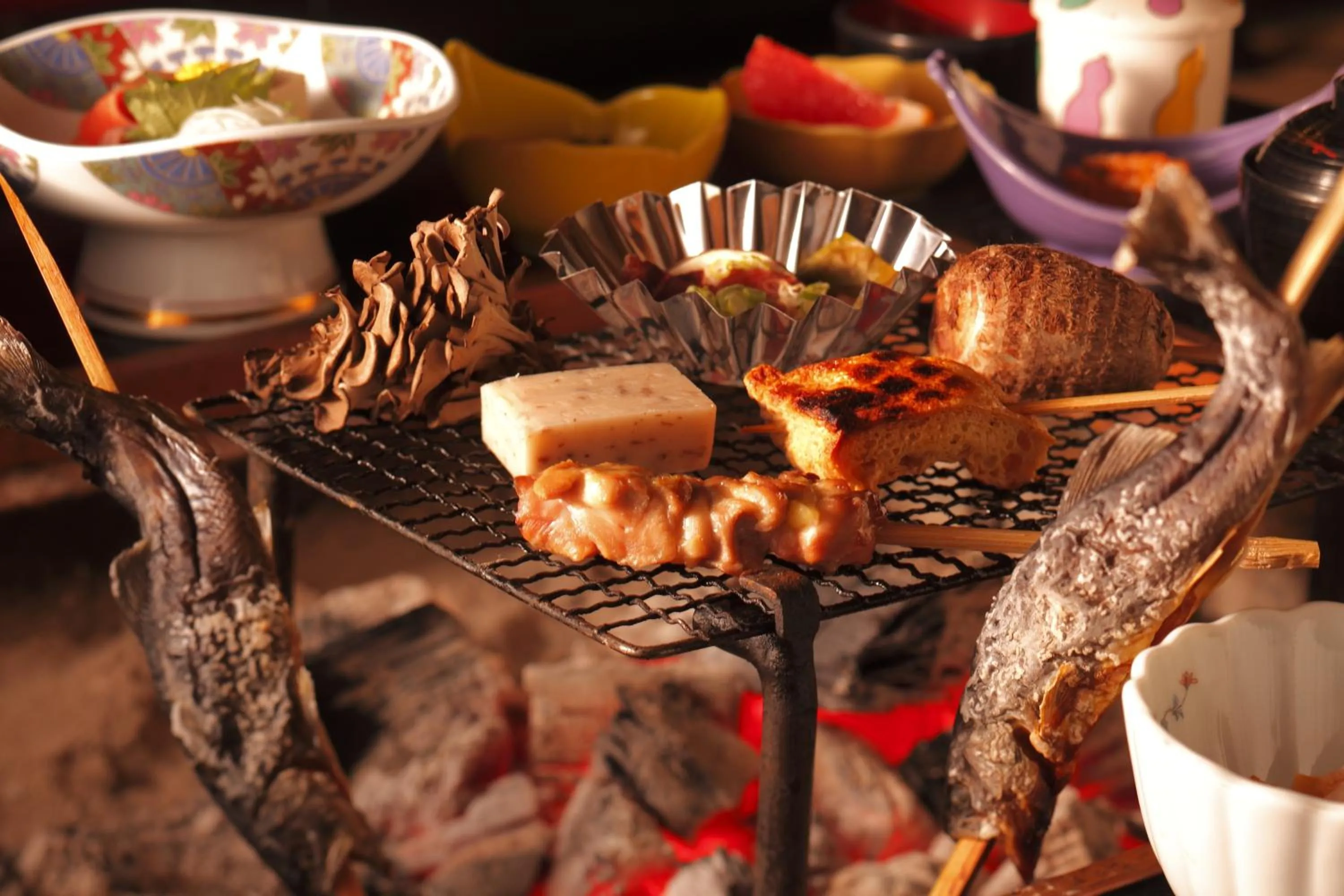 Food close-up in Ichirino Kogen Hotel Roan