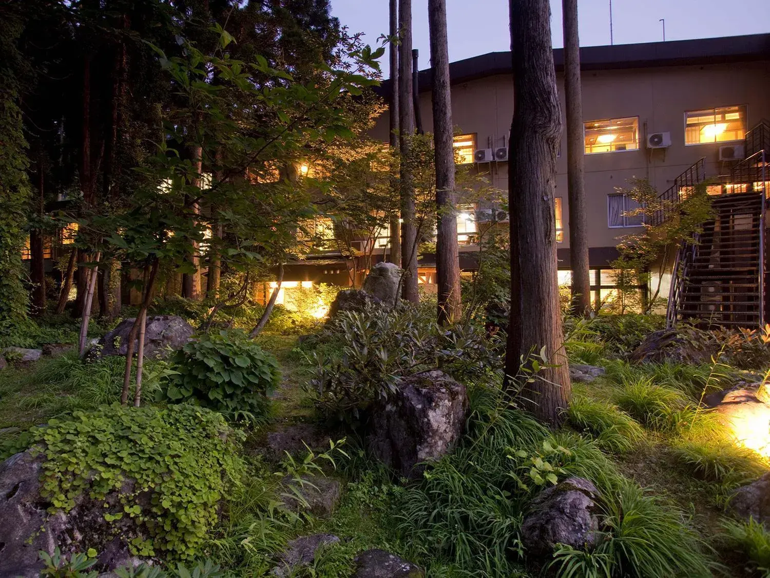 Facade/entrance in Ichirino Kogen Hotel Roan Facade/entrance in Ichirino Kogen Hotel Roan