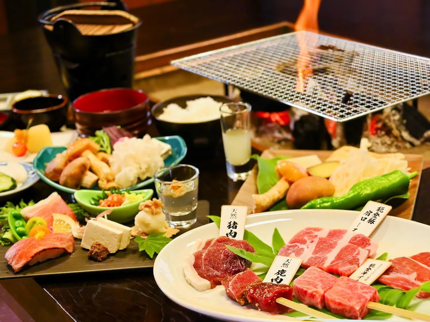 Restaurant/places to eat in Ichirino Kogen Hotel Roan