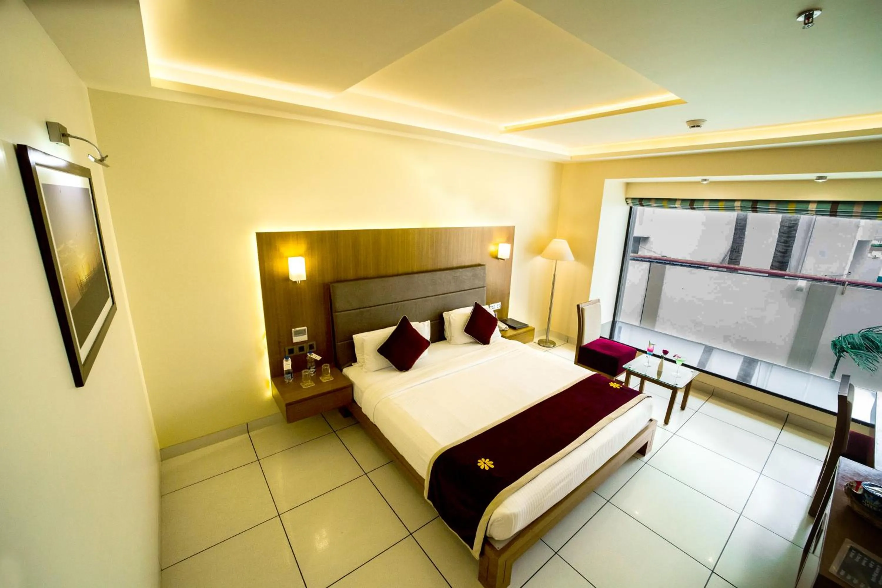 Landmark view, Bed in The Gold Beach Resort