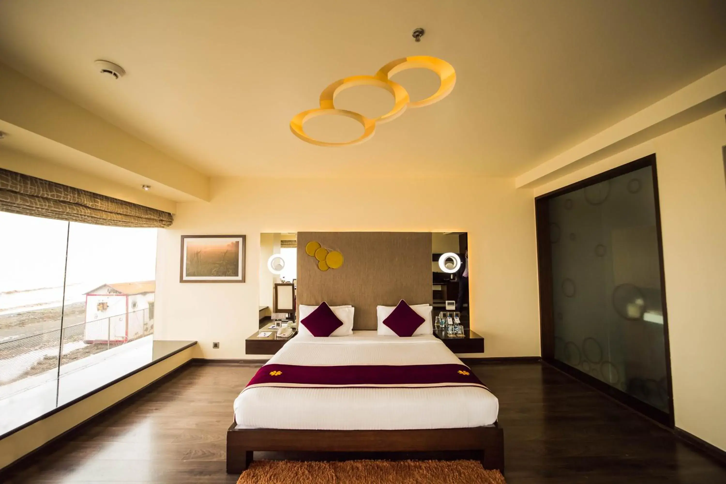 Bed in The Gold Beach Resort Bed in The Gold Beach Resort