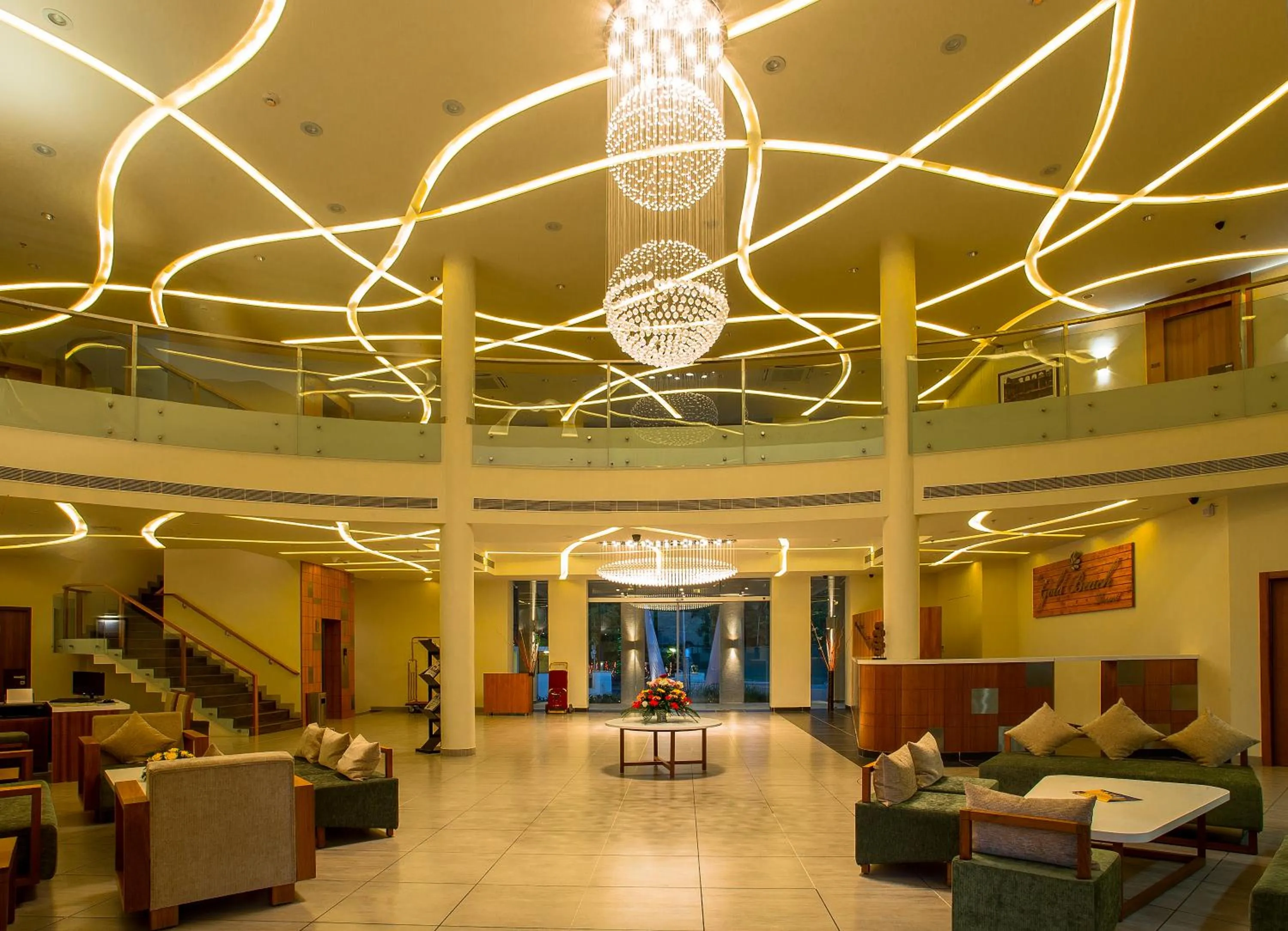 Lobby or reception in The Gold Beach Resort