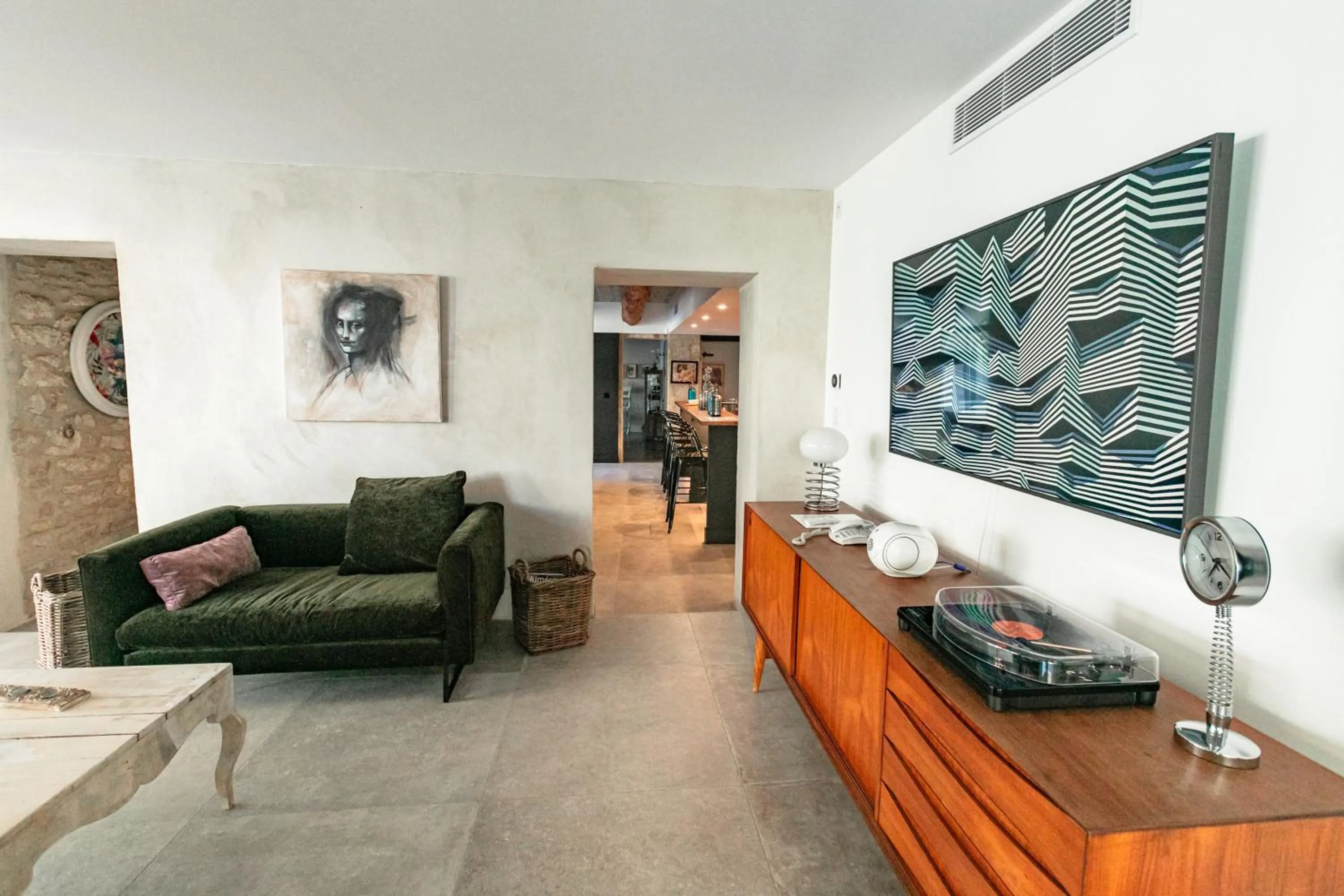 Living room in Gabrielle Jeanne