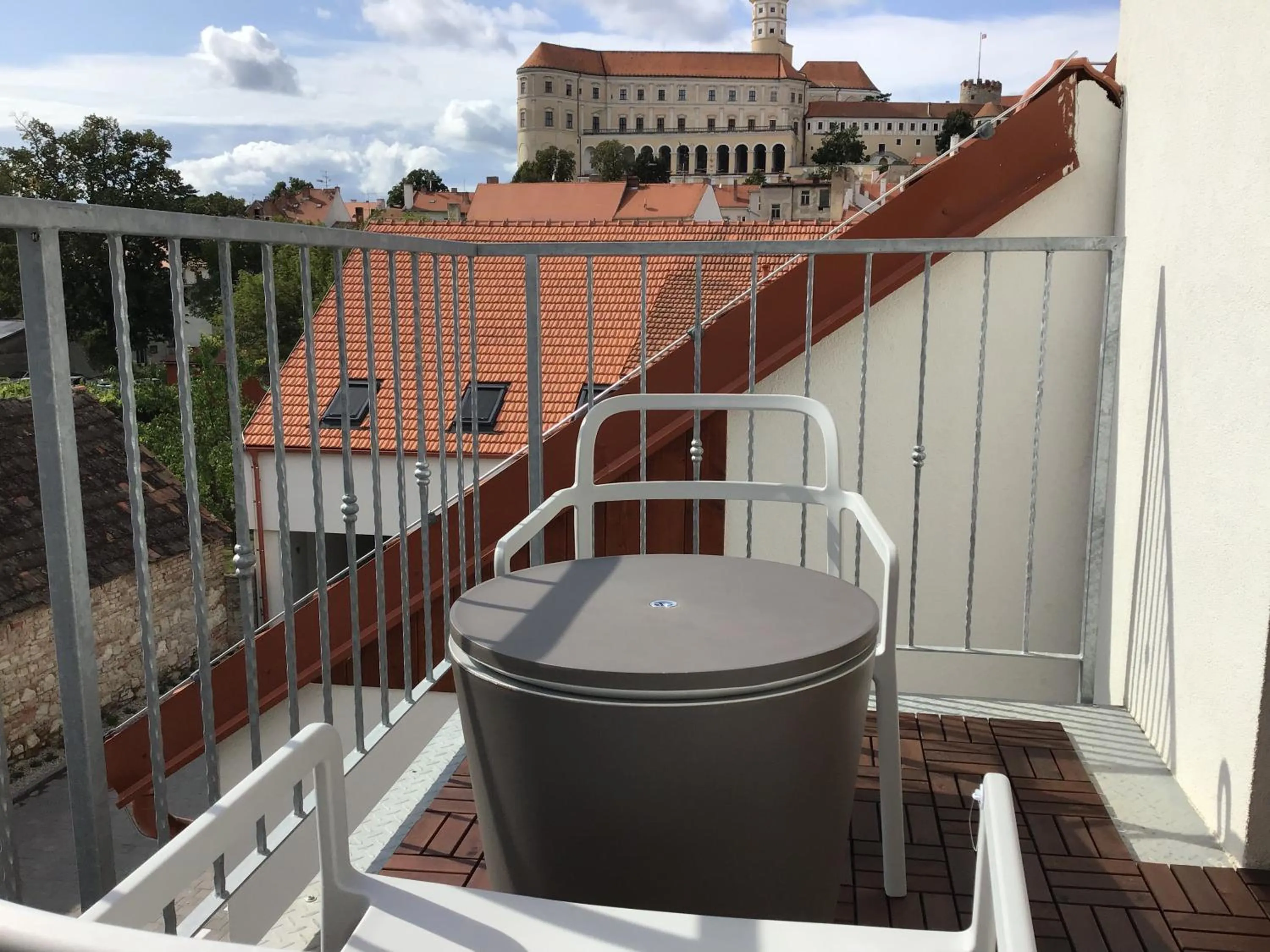 Balcony/Terrace in Apartmány Sebastian