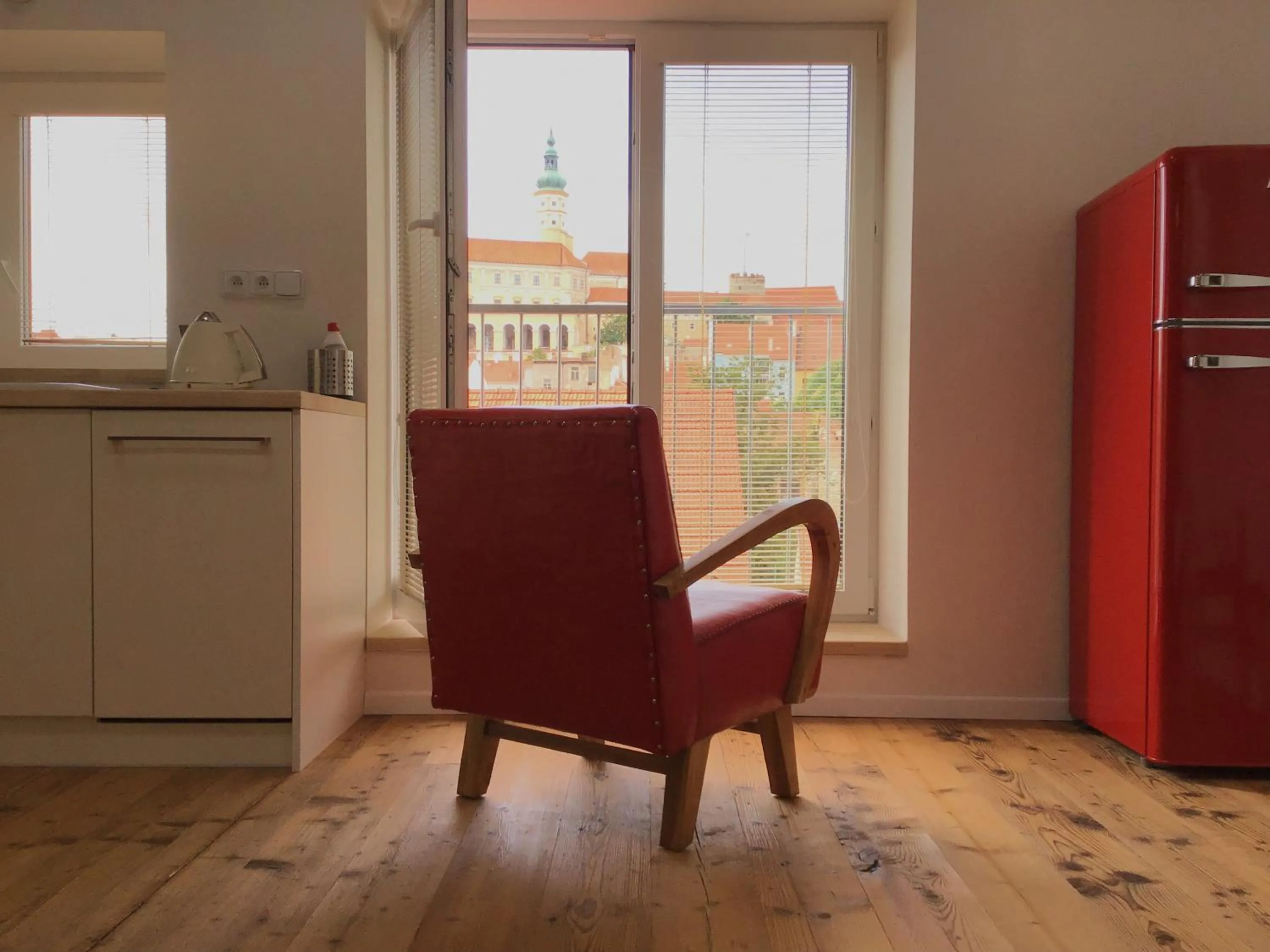 City view in Apartmány Sebastian