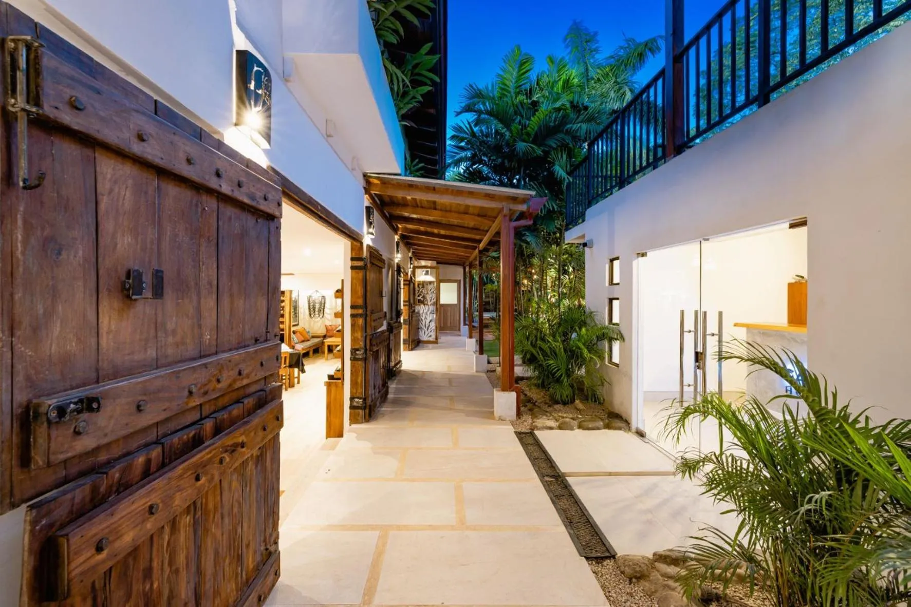 Property building in Cafe Playa Negra Hotel