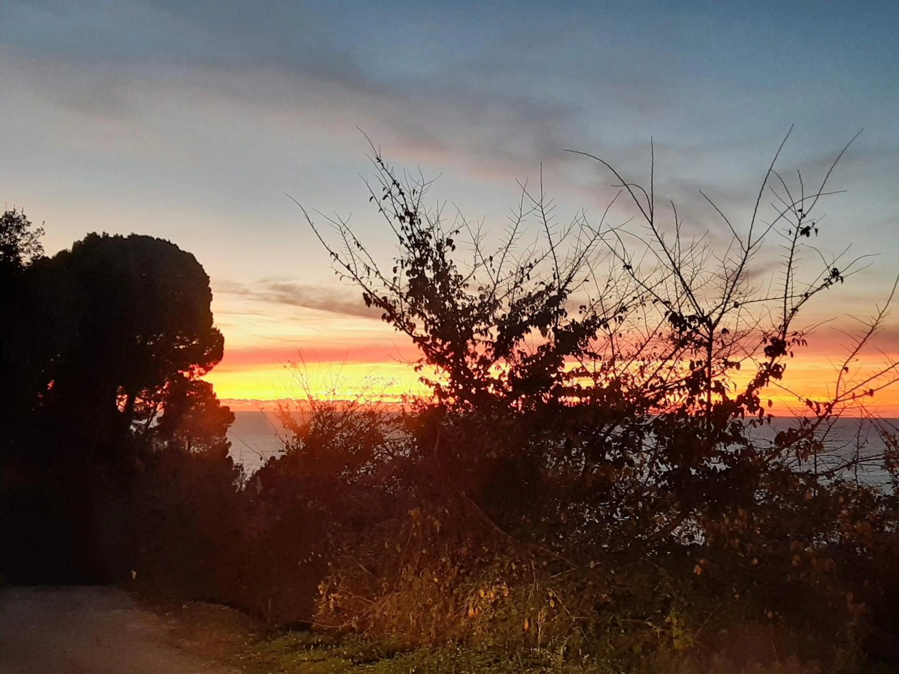 Sunset in Dimora Acqua del Fico
