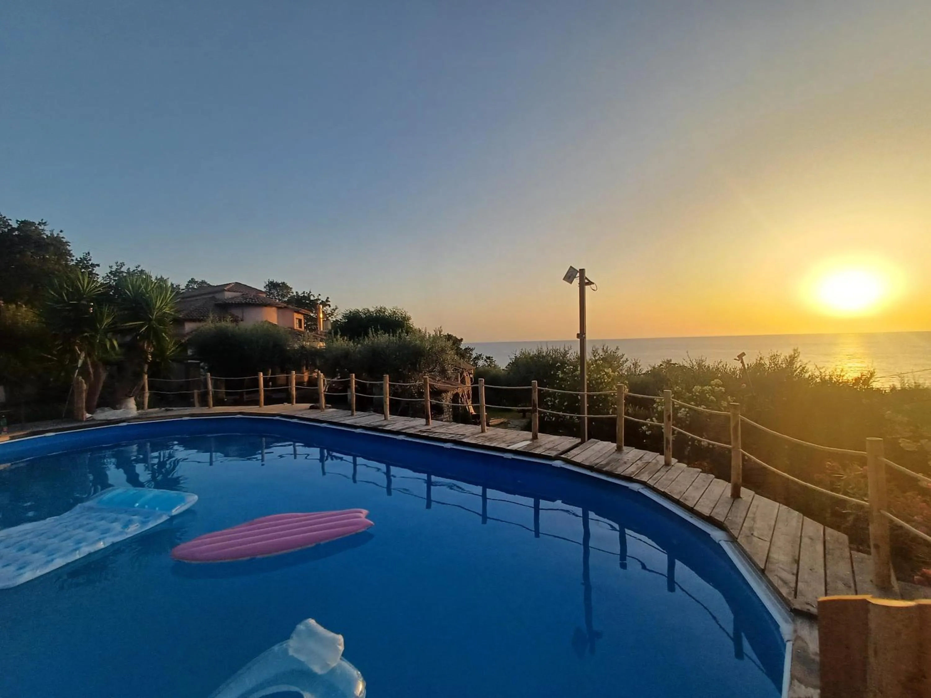 Swimming pool in Dimora Acqua del Fico