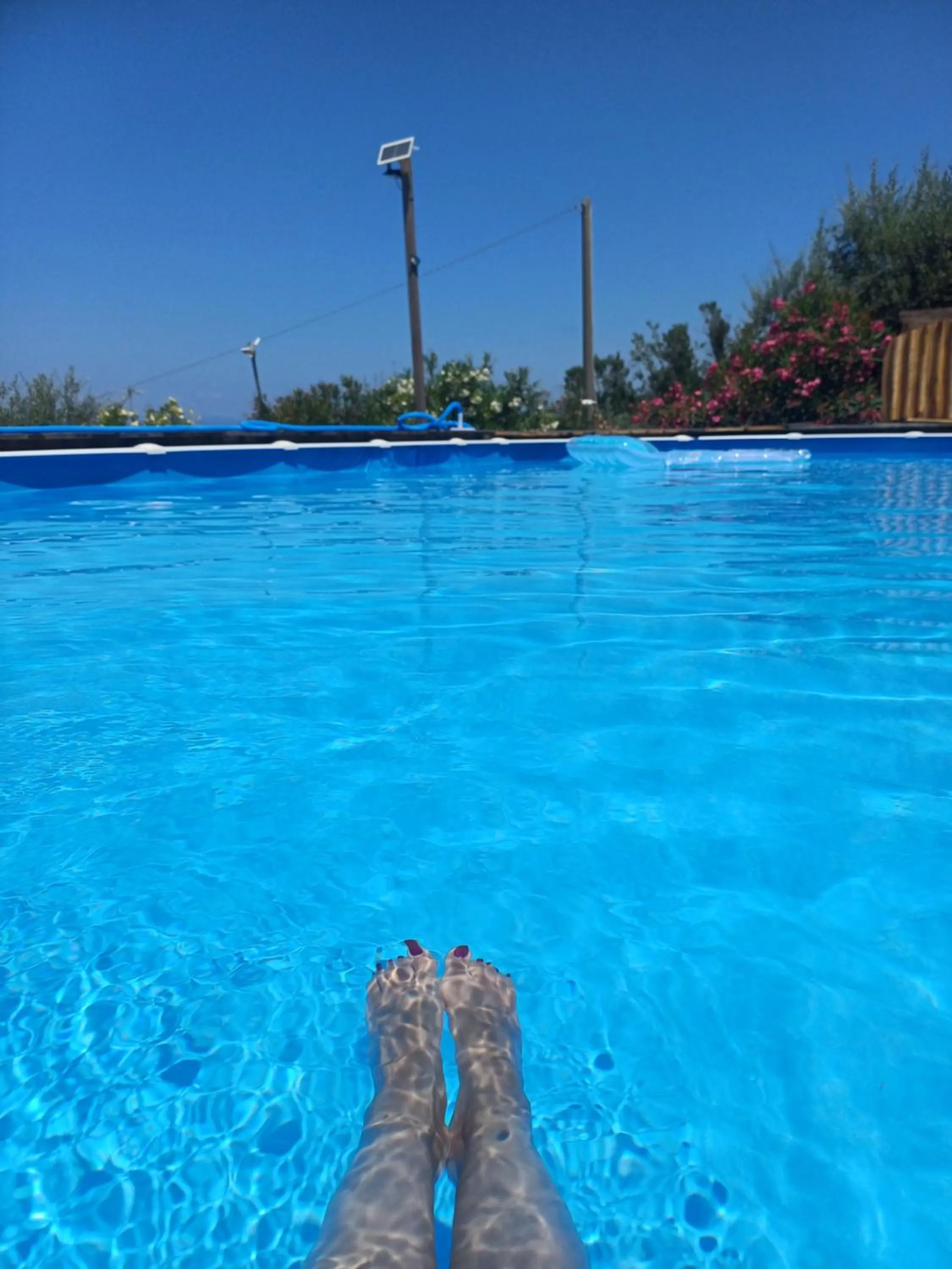 Swimming pool in Dimora Acqua del Fico