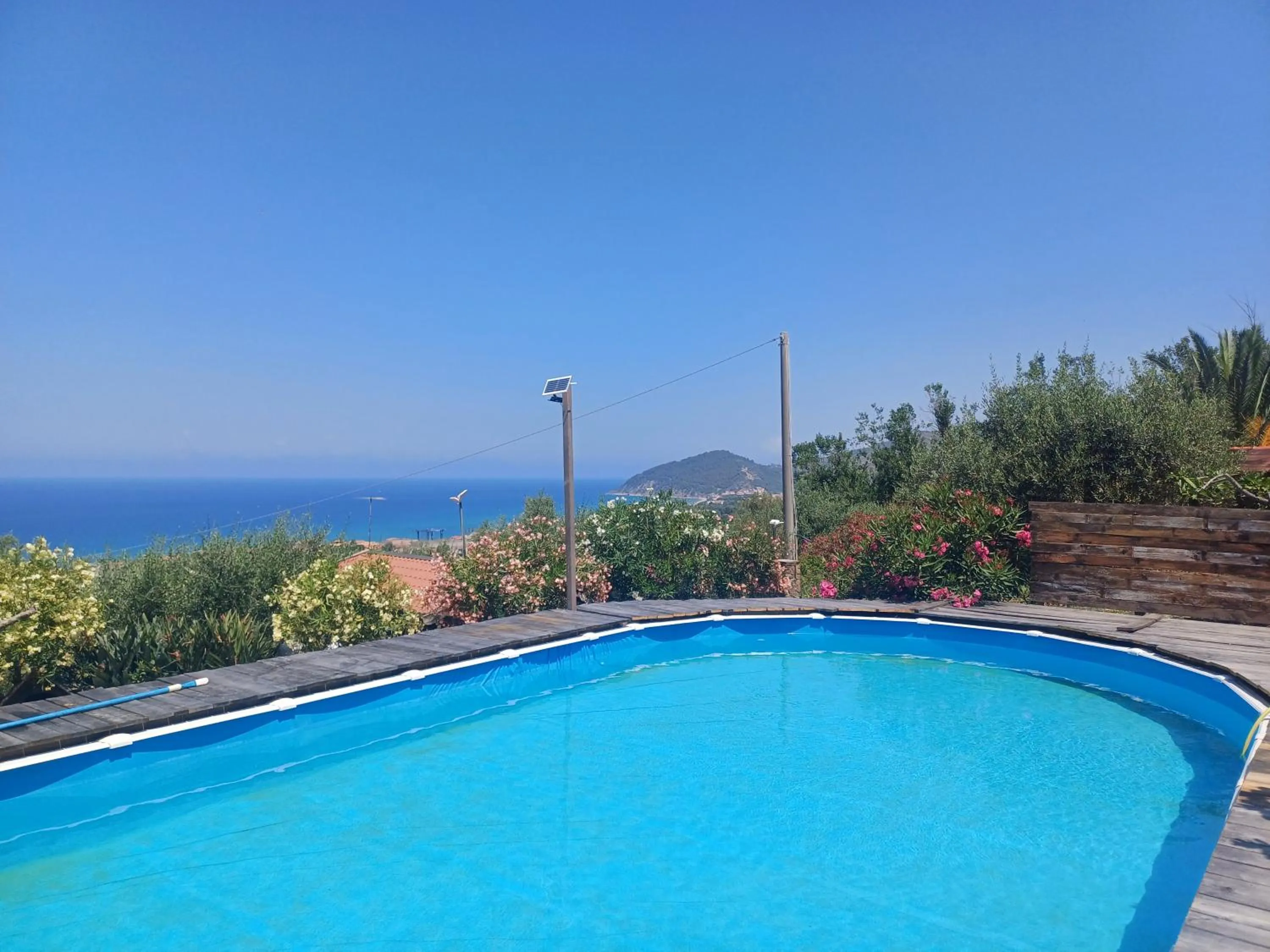 Pool view in Dimora Acqua del Fico