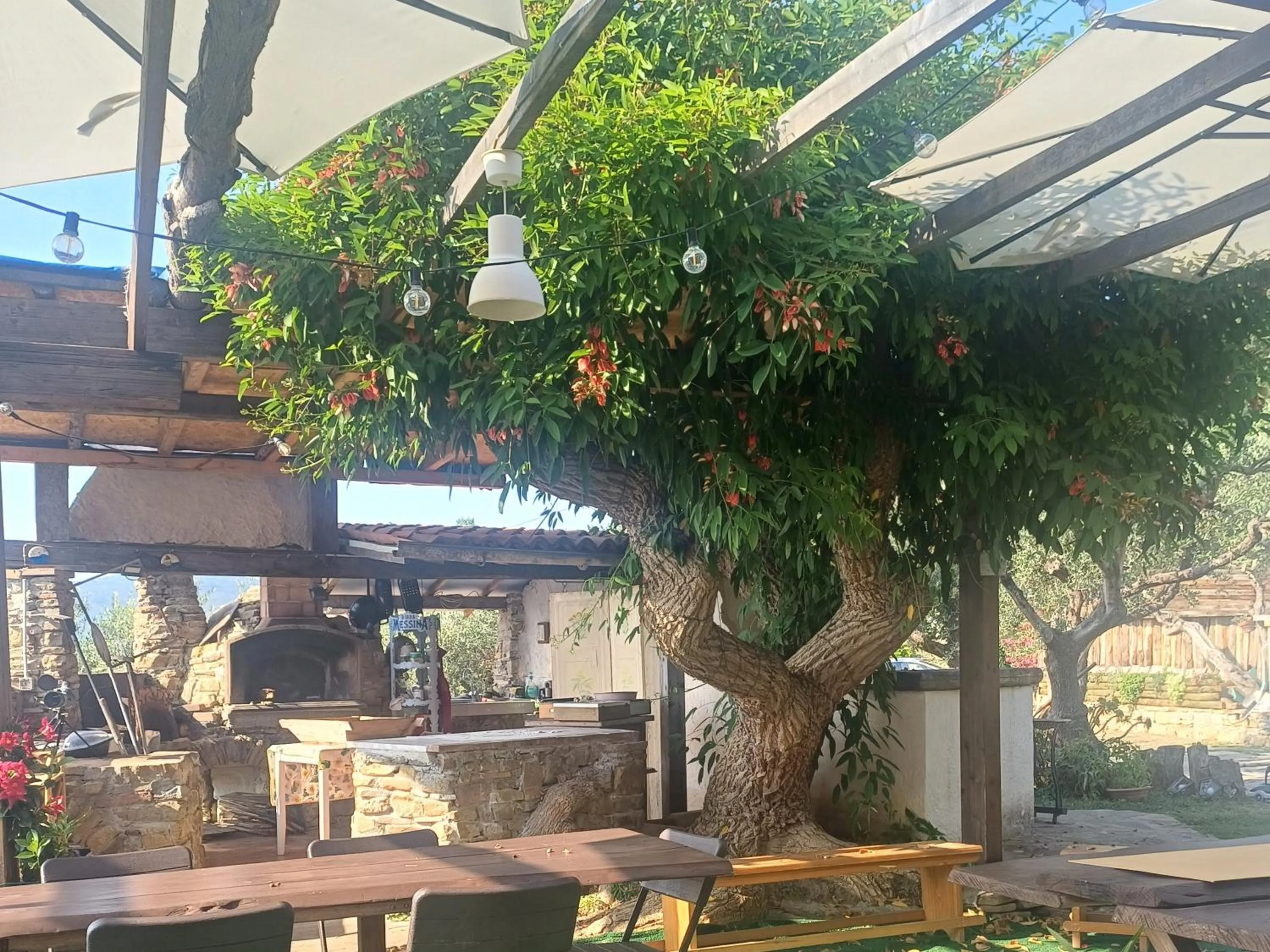 Patio in Dimora Acqua del Fico