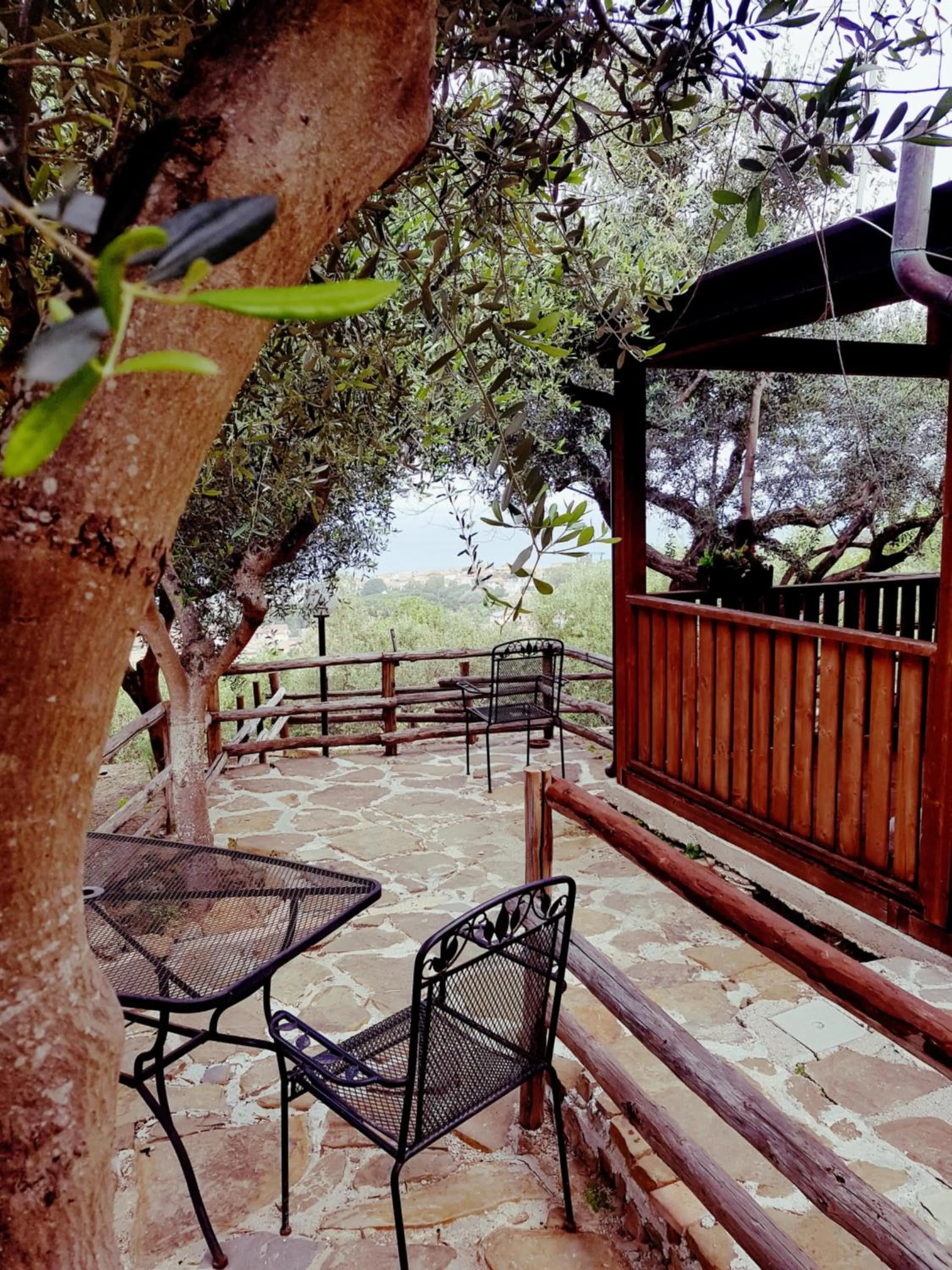 Patio in Dimora Acqua del Fico