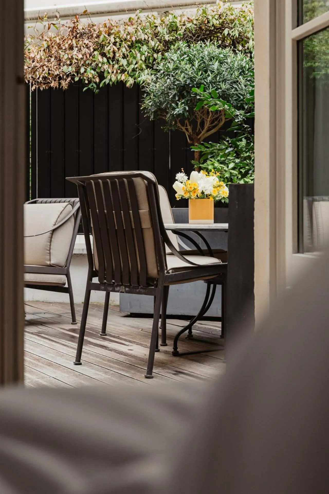 Balcony/Terrace in Le Burgundy Paris