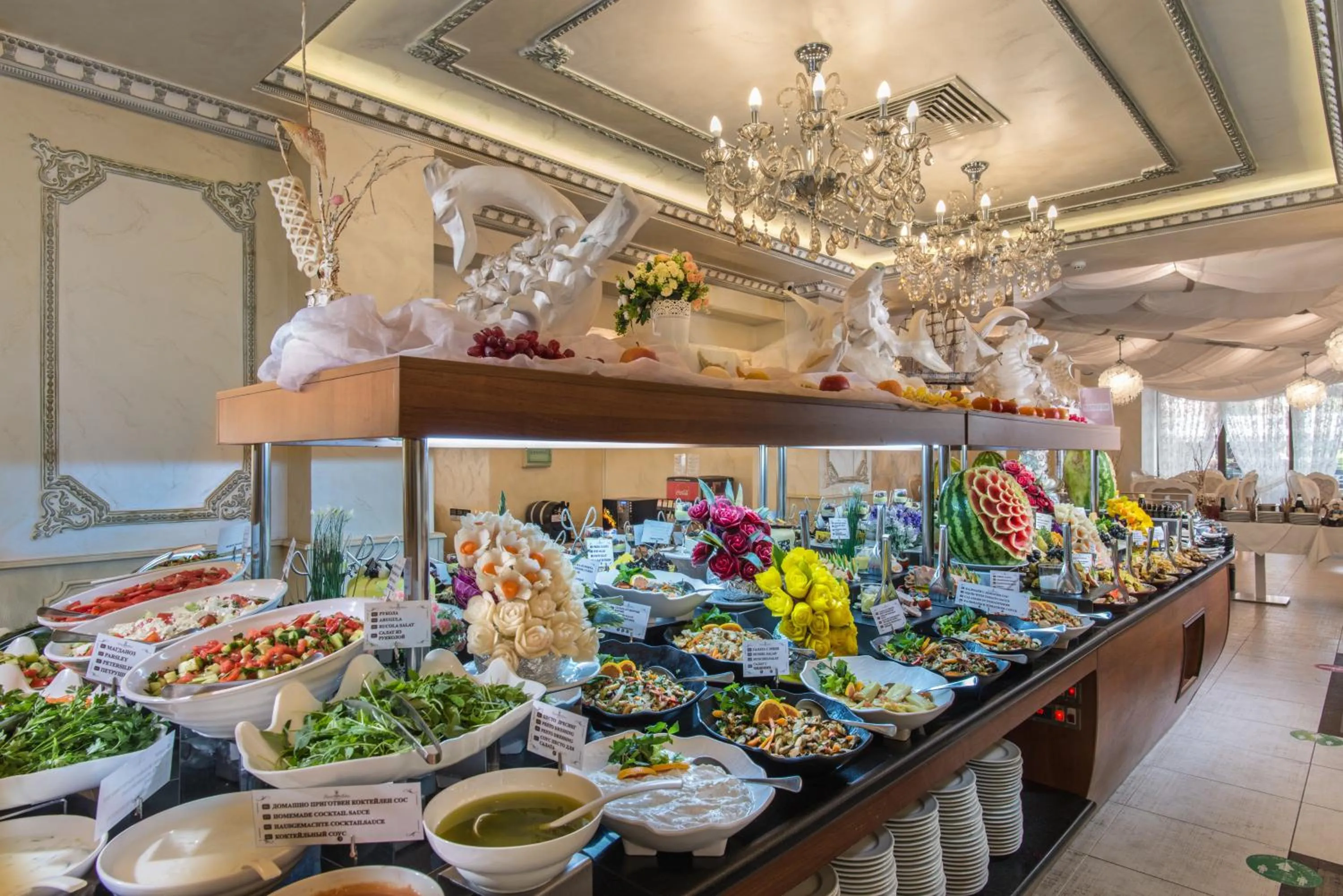 Food and drinks in Hotel & SPA Diamant Residence - All Inclusive