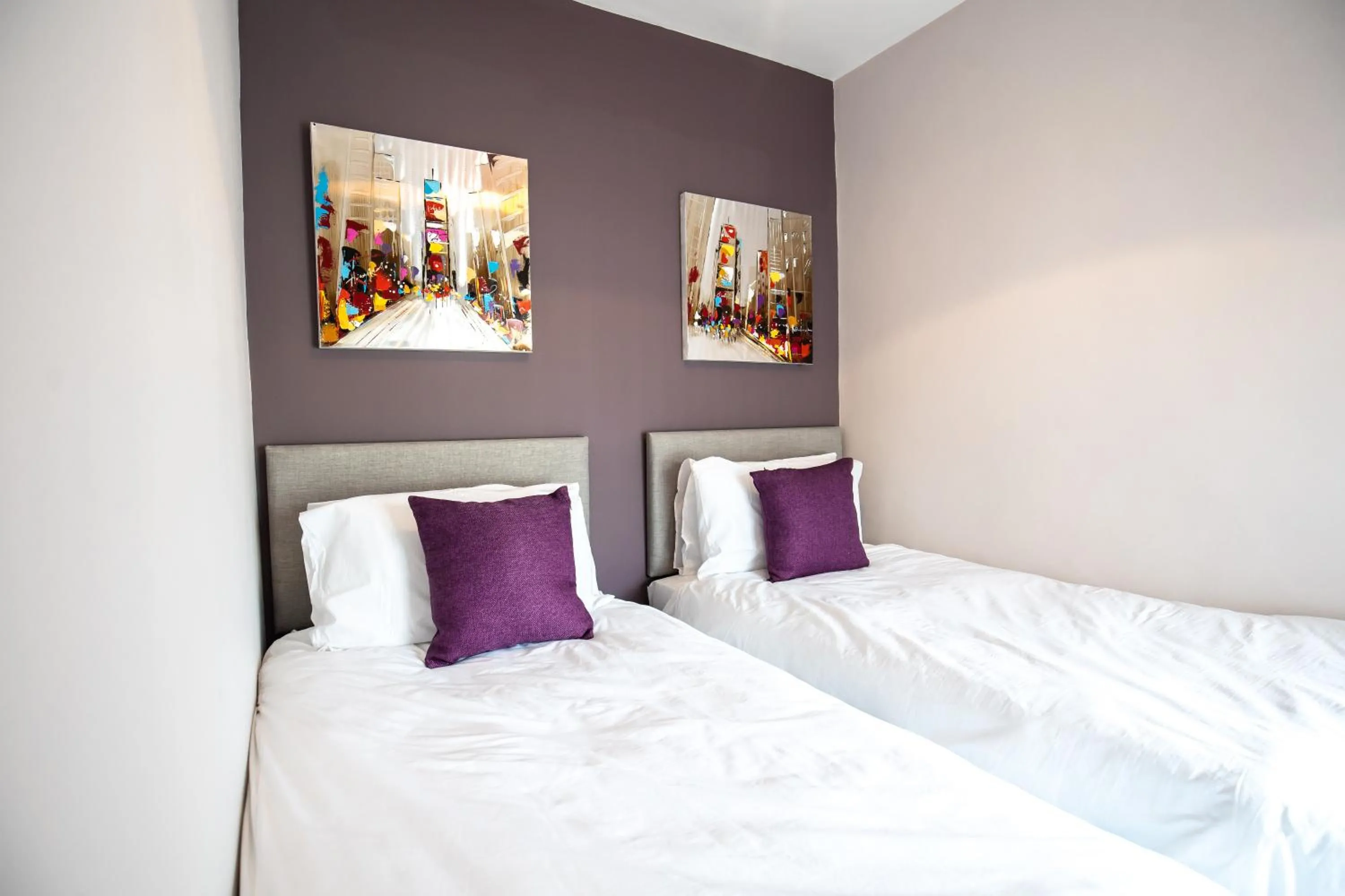 Bed in The Gables Hotel by Cherish Lewis Blackpool