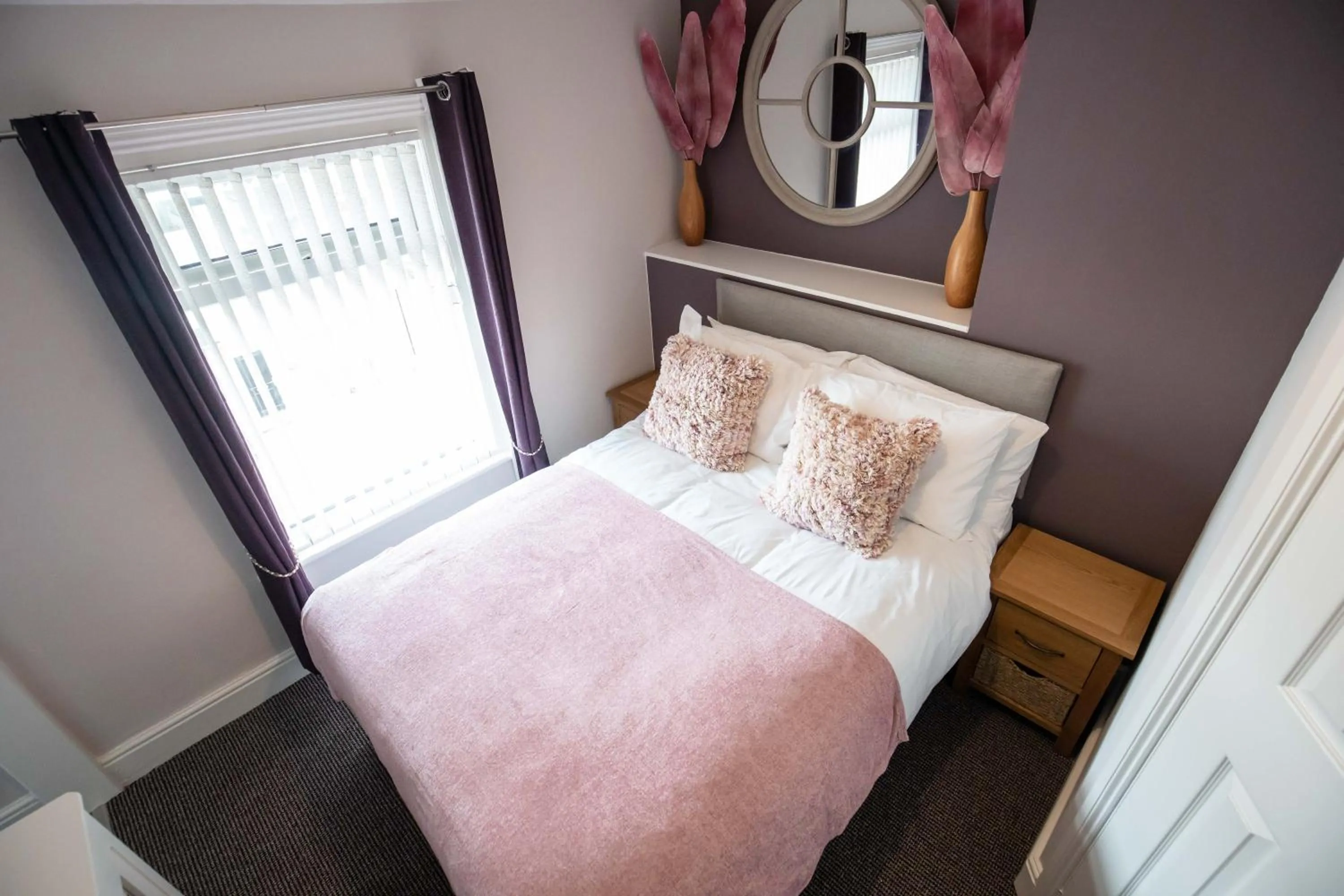 Bed in The Gables Hotel by Cherish Lewis Blackpool