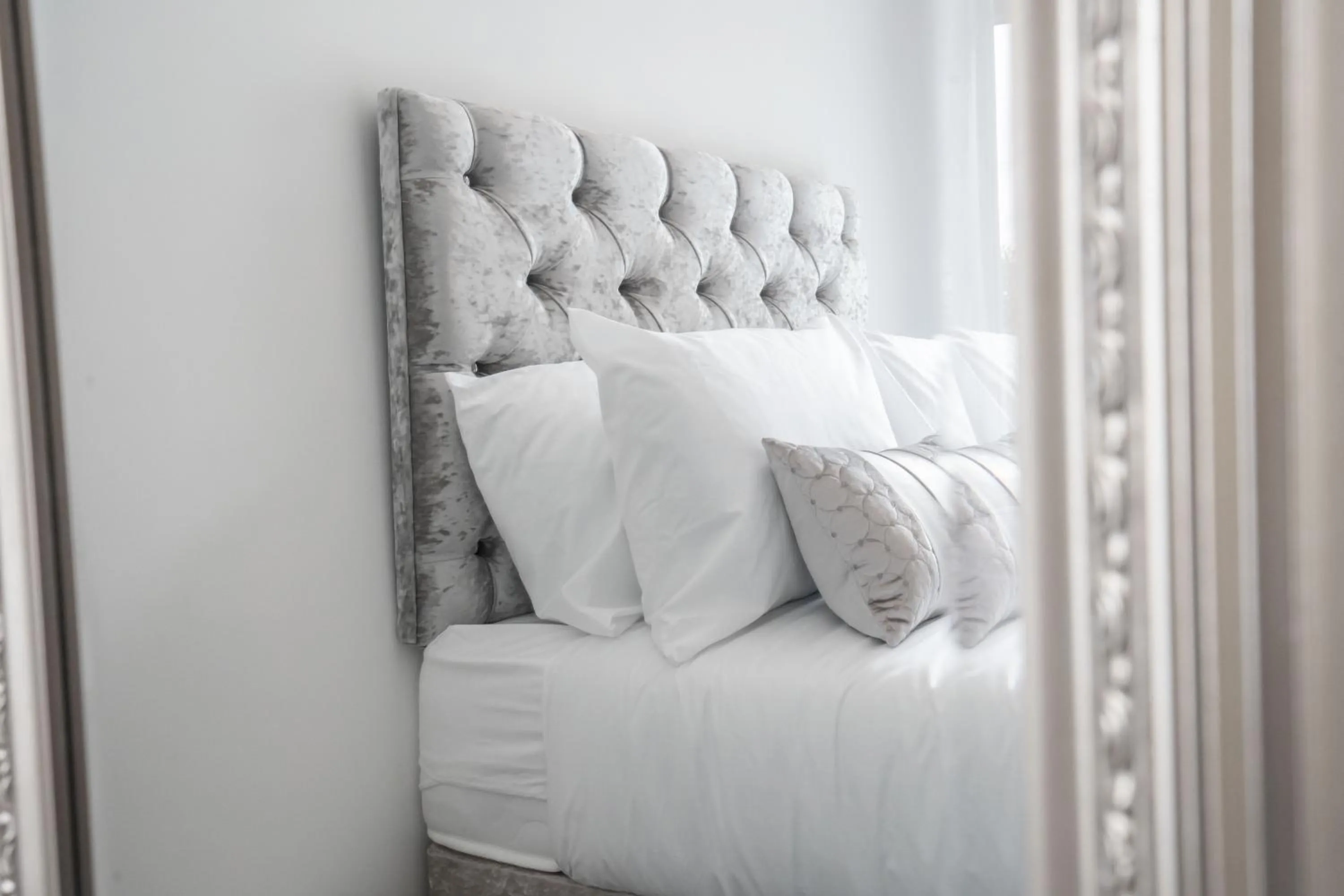 Bed in The Gables Hotel by Cherish Lewis Blackpool
