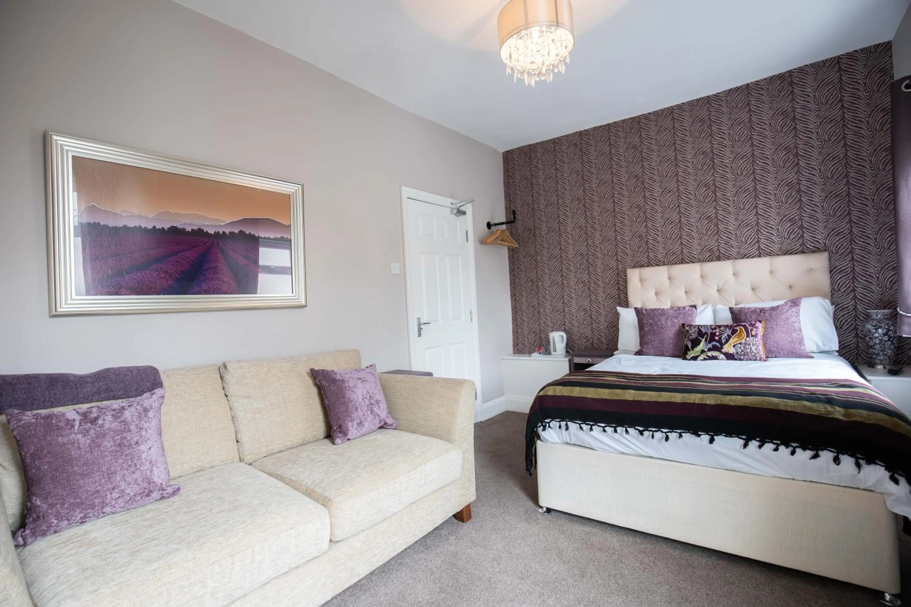 Bed in The Gables Hotel by Cherish Lewis Blackpool