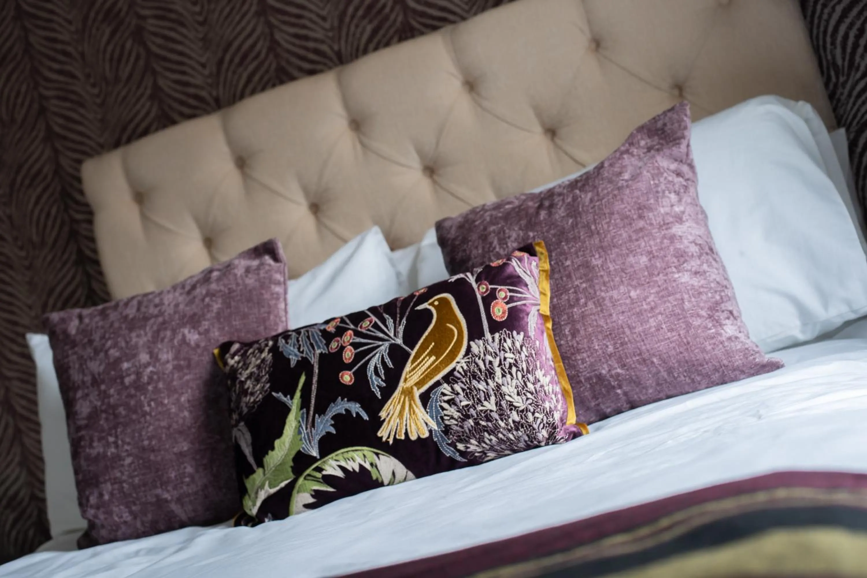 Bed in The Gables Hotel by Cherish Lewis Blackpool