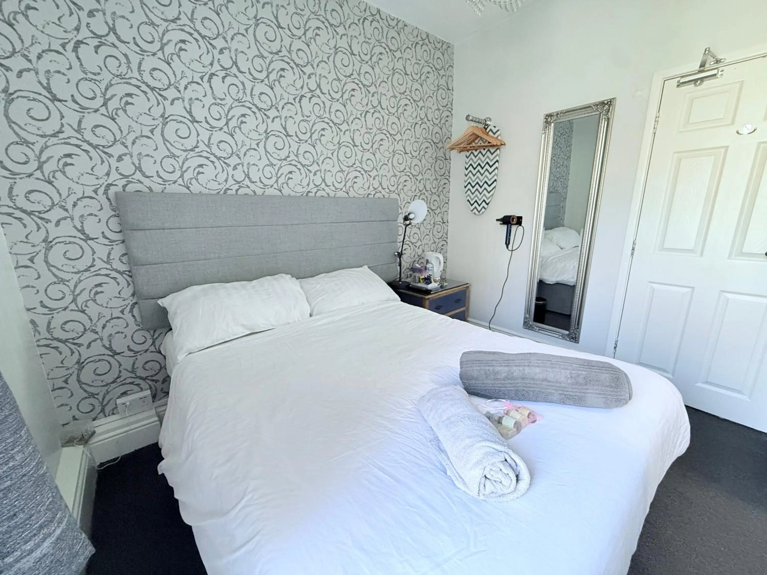 Bed in The Gables Hotel by Cherish Lewis Blackpool