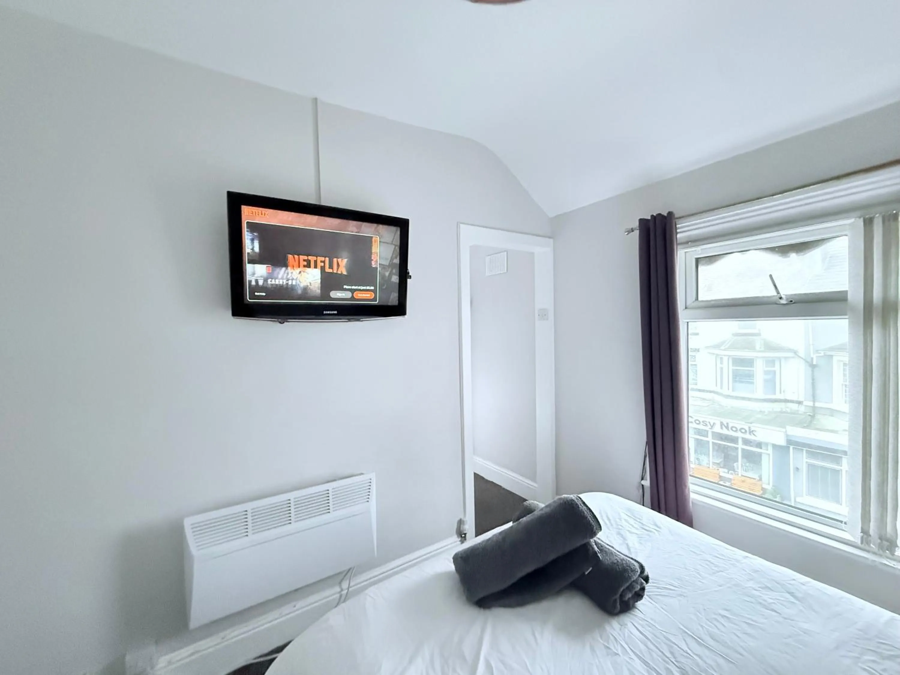 Bed in The Gables Hotel by Cherish Lewis Blackpool