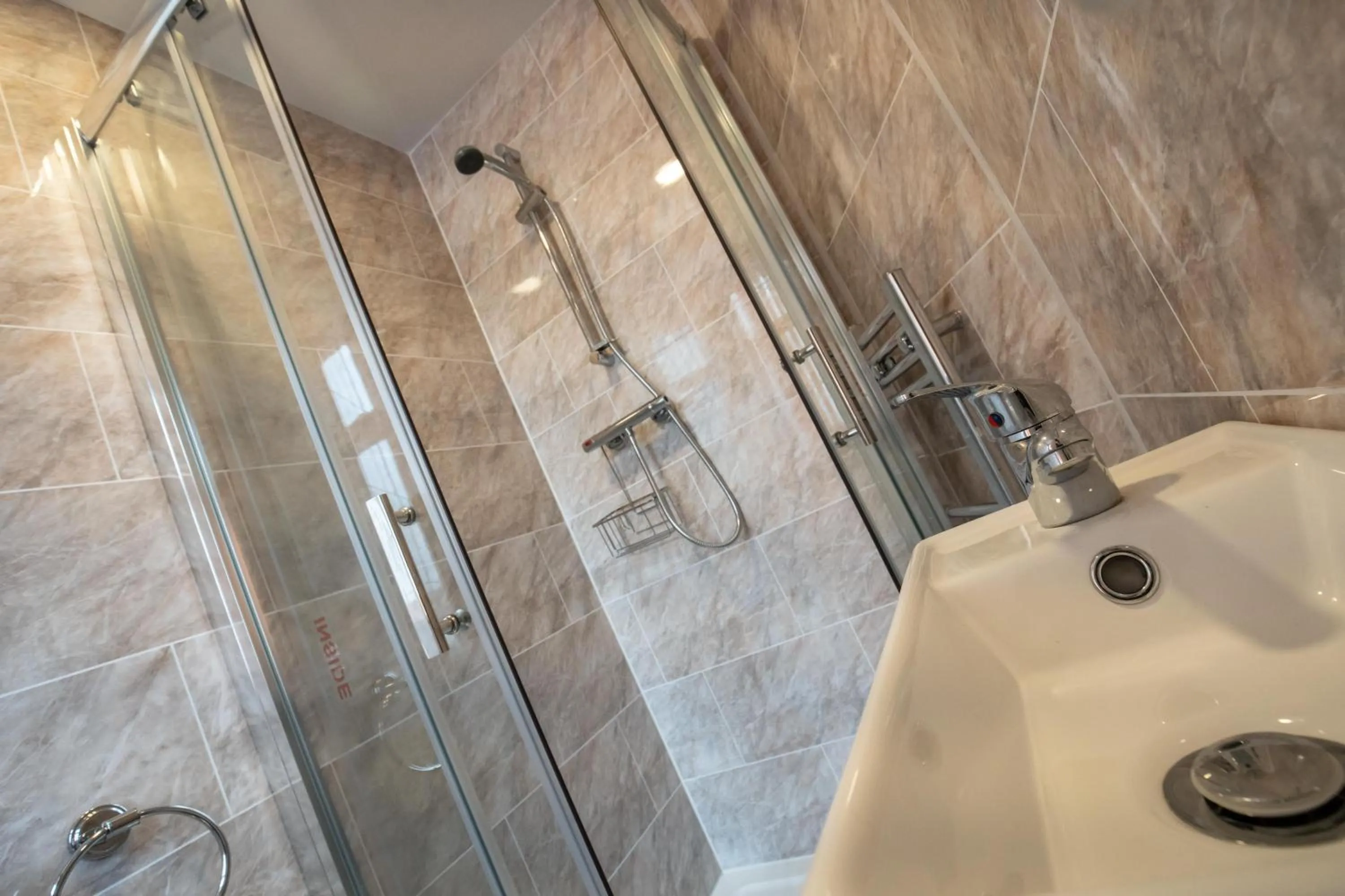 Bathroom in The Gables Hotel by Cherish Lewis Blackpool